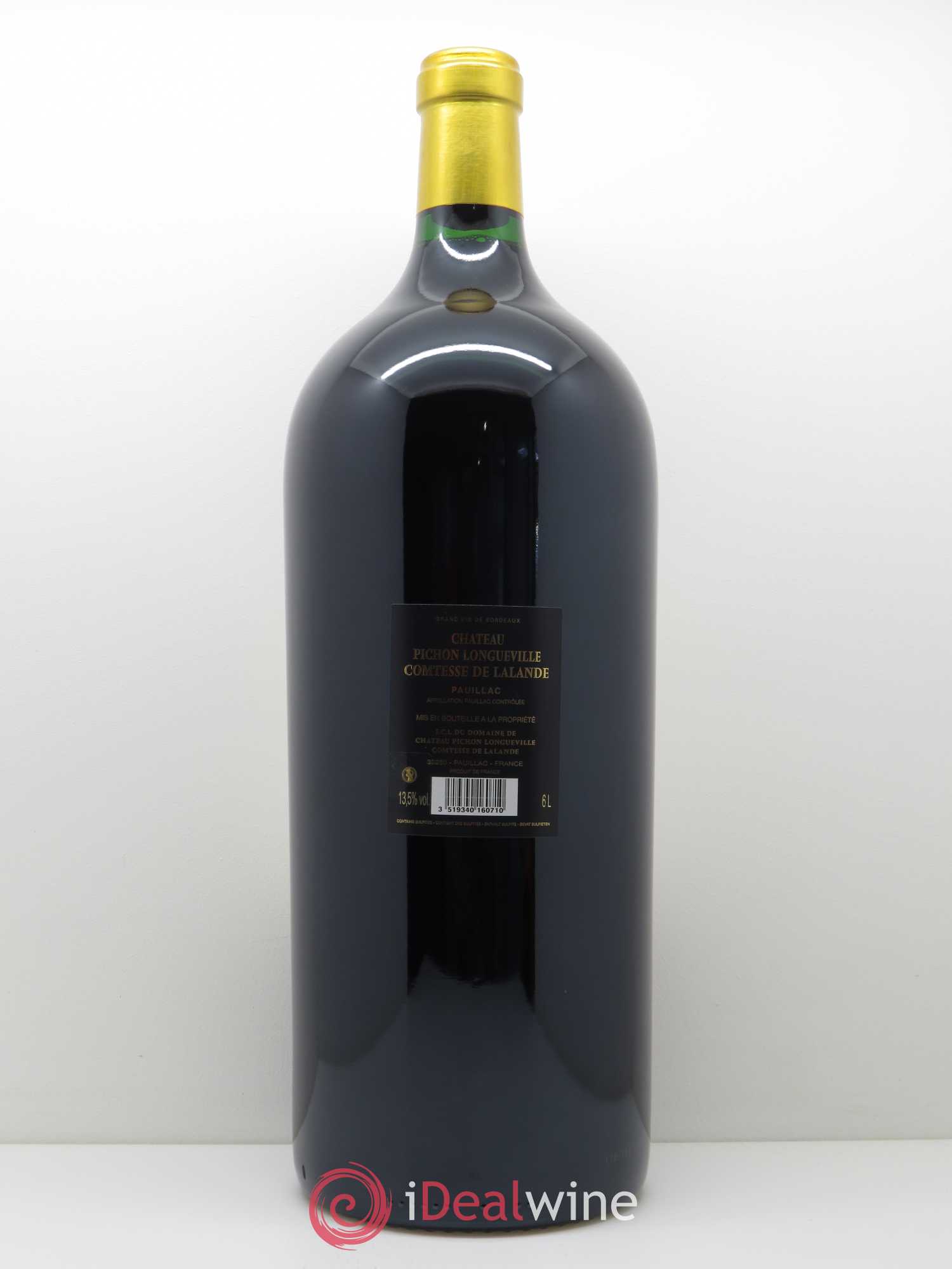 Château Pichon Longueville Comtesse de Lalande 2ème Grand Cru Classé 2016 - Lot de 1 impériale - 1