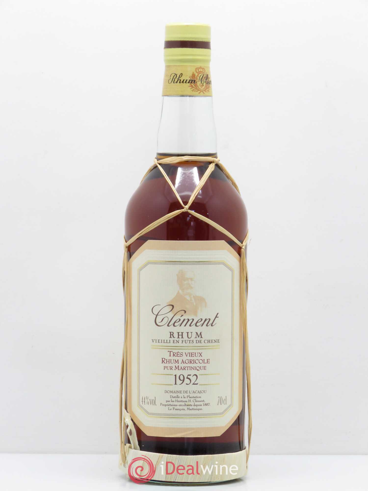 Rhum Clément 1952 - Lot de 1 bouteille - 0