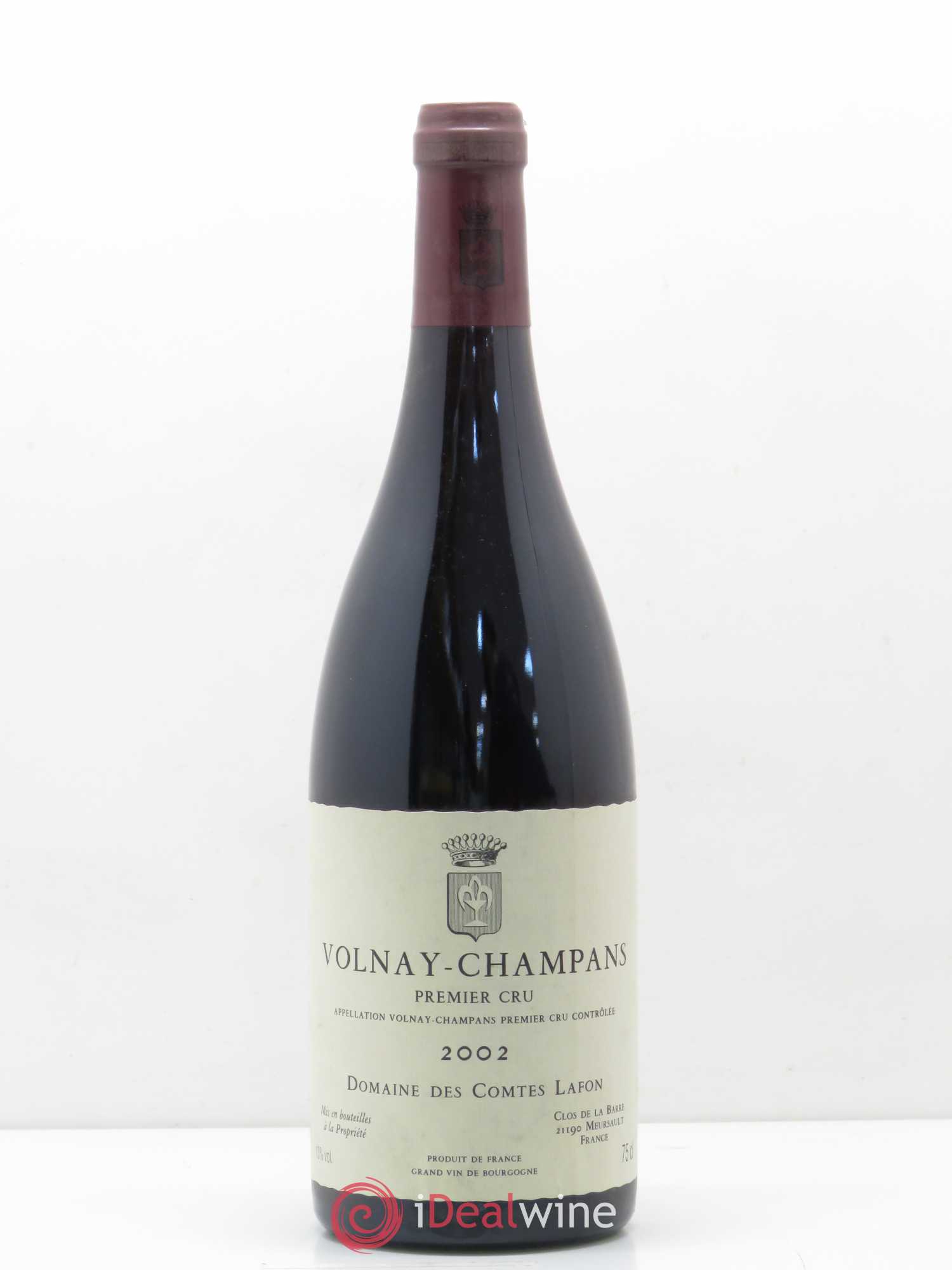 Volnay 1er Cru Champans Comtes Lafon (Domaine des) 2002 - Lot de 1 bouteille - 0