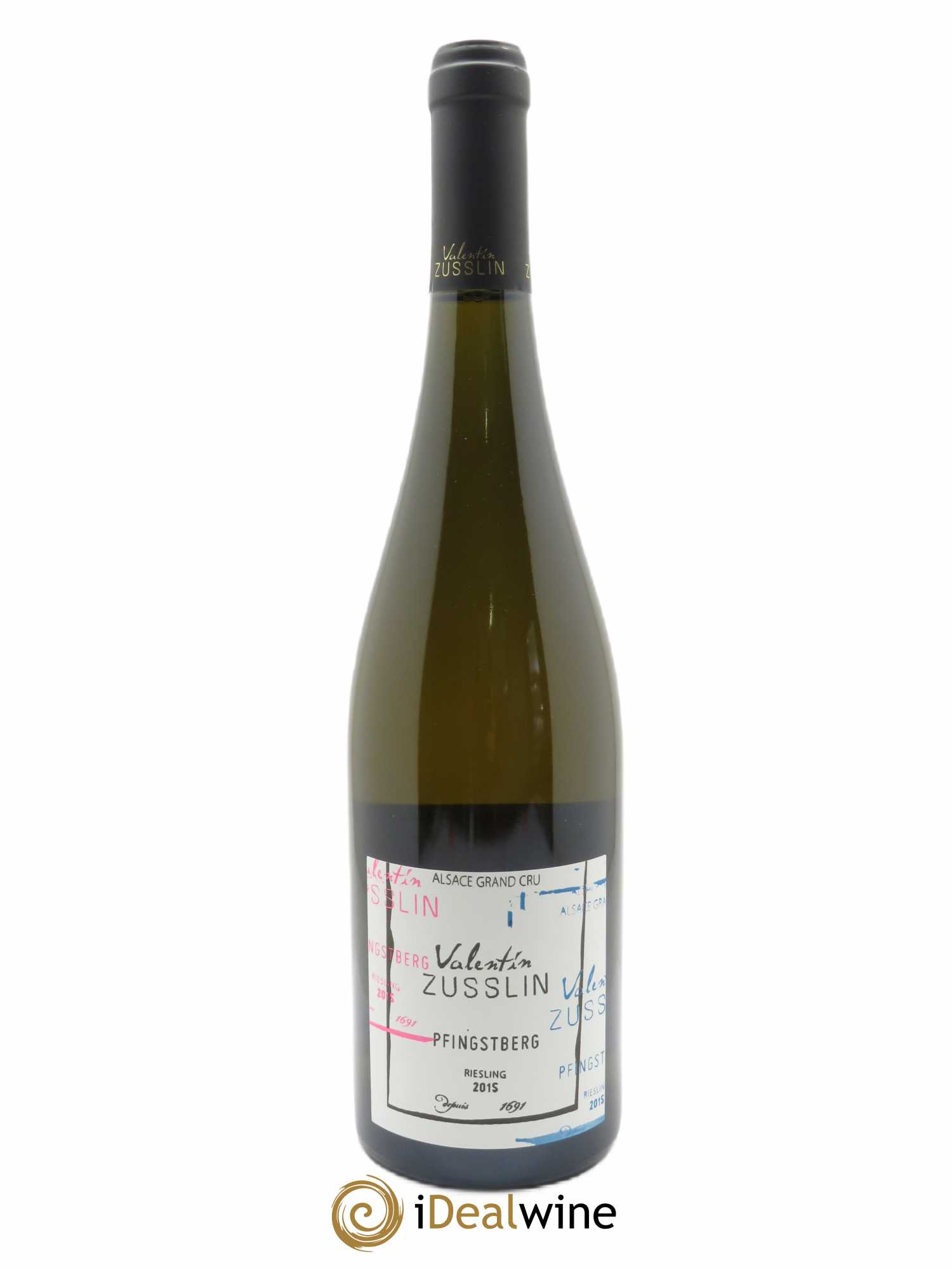 Alsace Riesling Vendanges Tardives Cuvée Hommage JMZ Grand Cru Pfingstberg Valentin Zusslin (Domaine) 2015 - Posten von 1 Flasche - 0