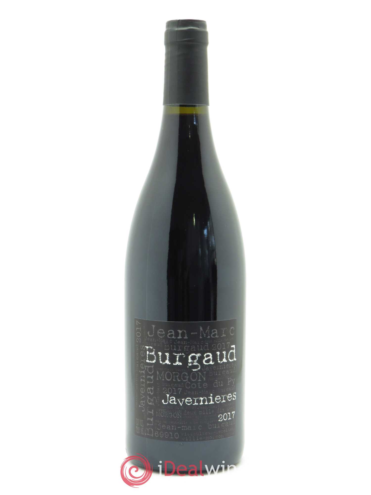 Morgon Côte du Py Javernières Jean-Marc Burgaud (Domaine) 2017 - Lot de 1 bouteille - 0