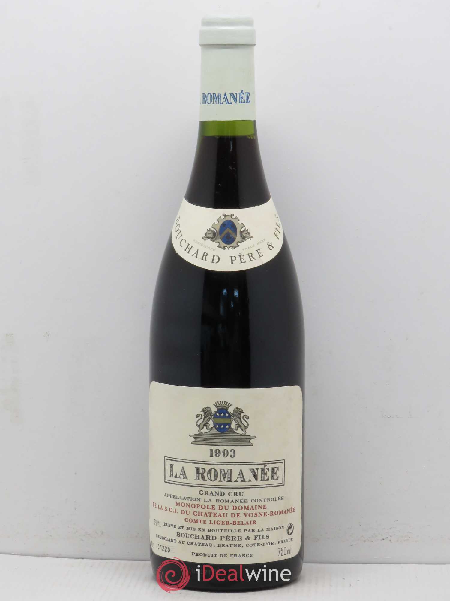 La Romanée Grand Cru Comte Liger-Belair (Domaine du)  (sans prix de réserve) 1993 - Lot de 1 bouteille - 0