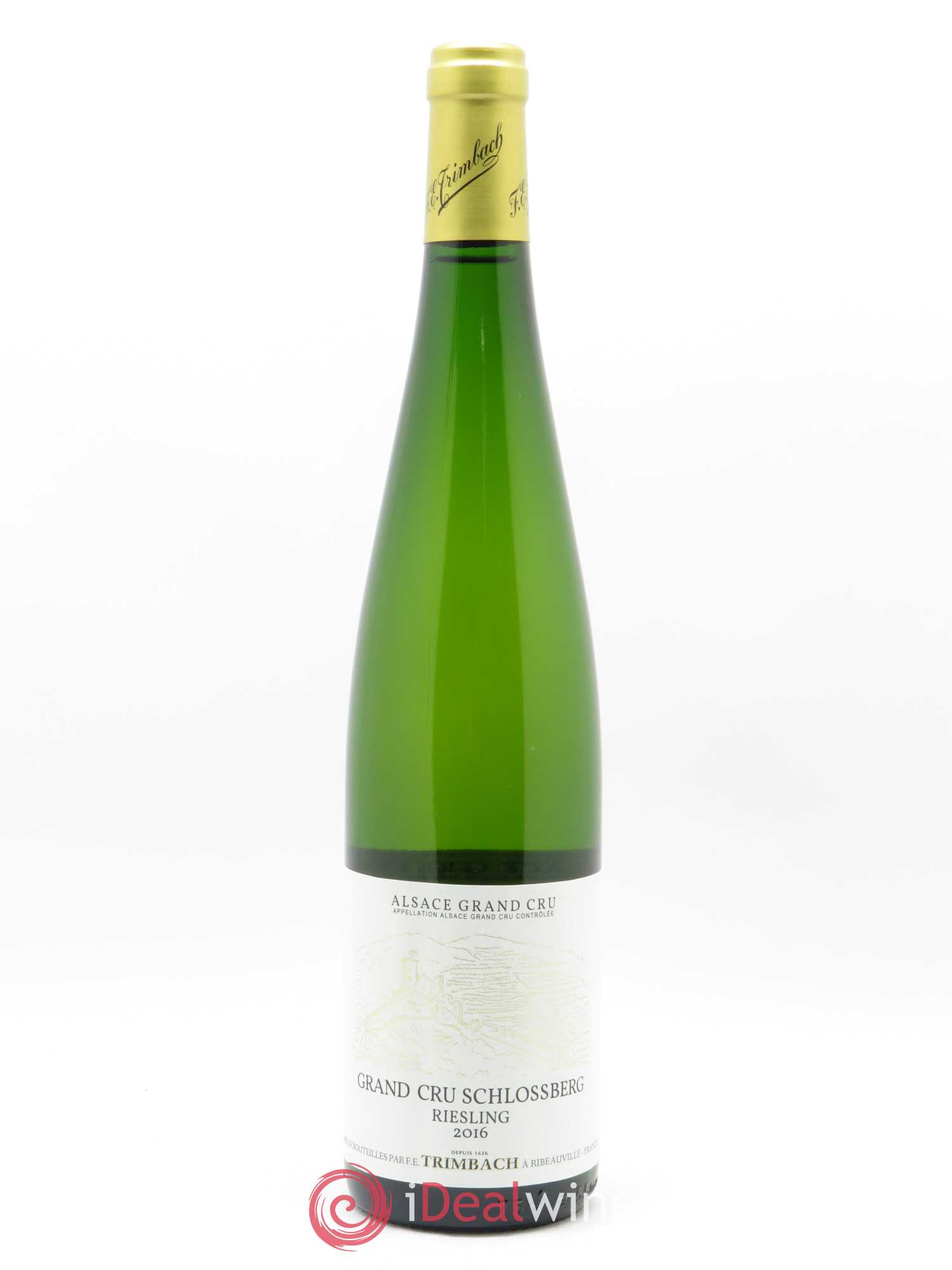 Alsace Riesling Grand Cru Schlossberg Trimbach (Domaine) 2016 - Lot de 1 bouteille - 0