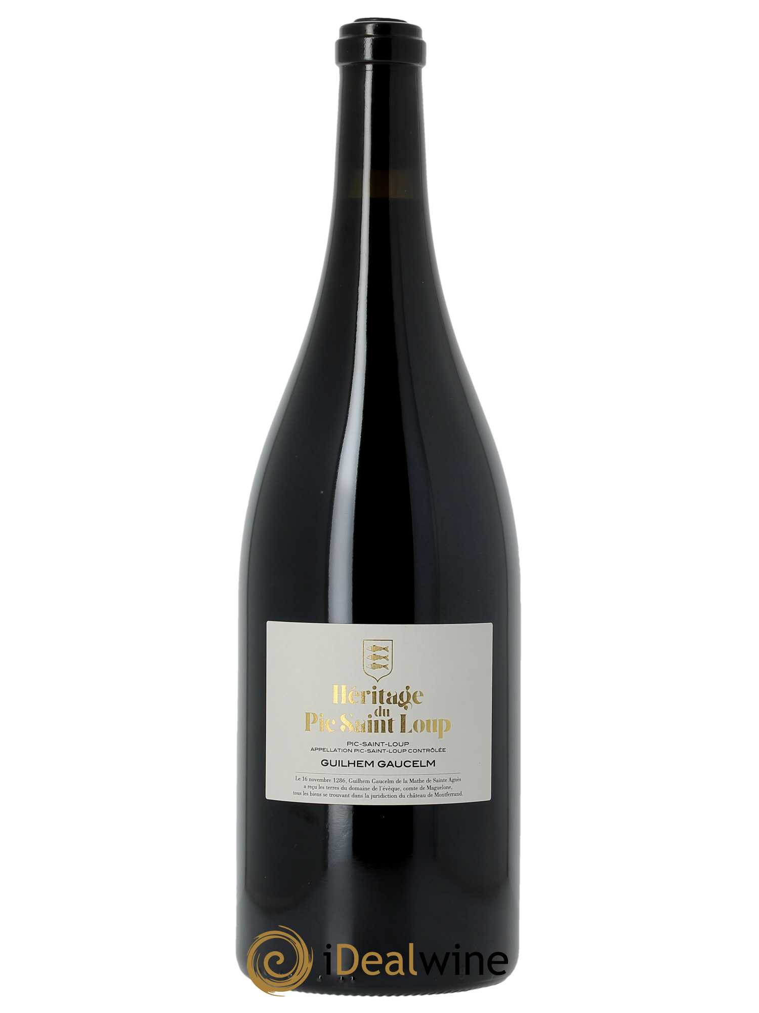 Pic Saint-Loup Héritage du Pic Saint-Loup (anciennement Ermitage) Guilhem Gaucelm 2020 - Lot of 1 magnum - 0