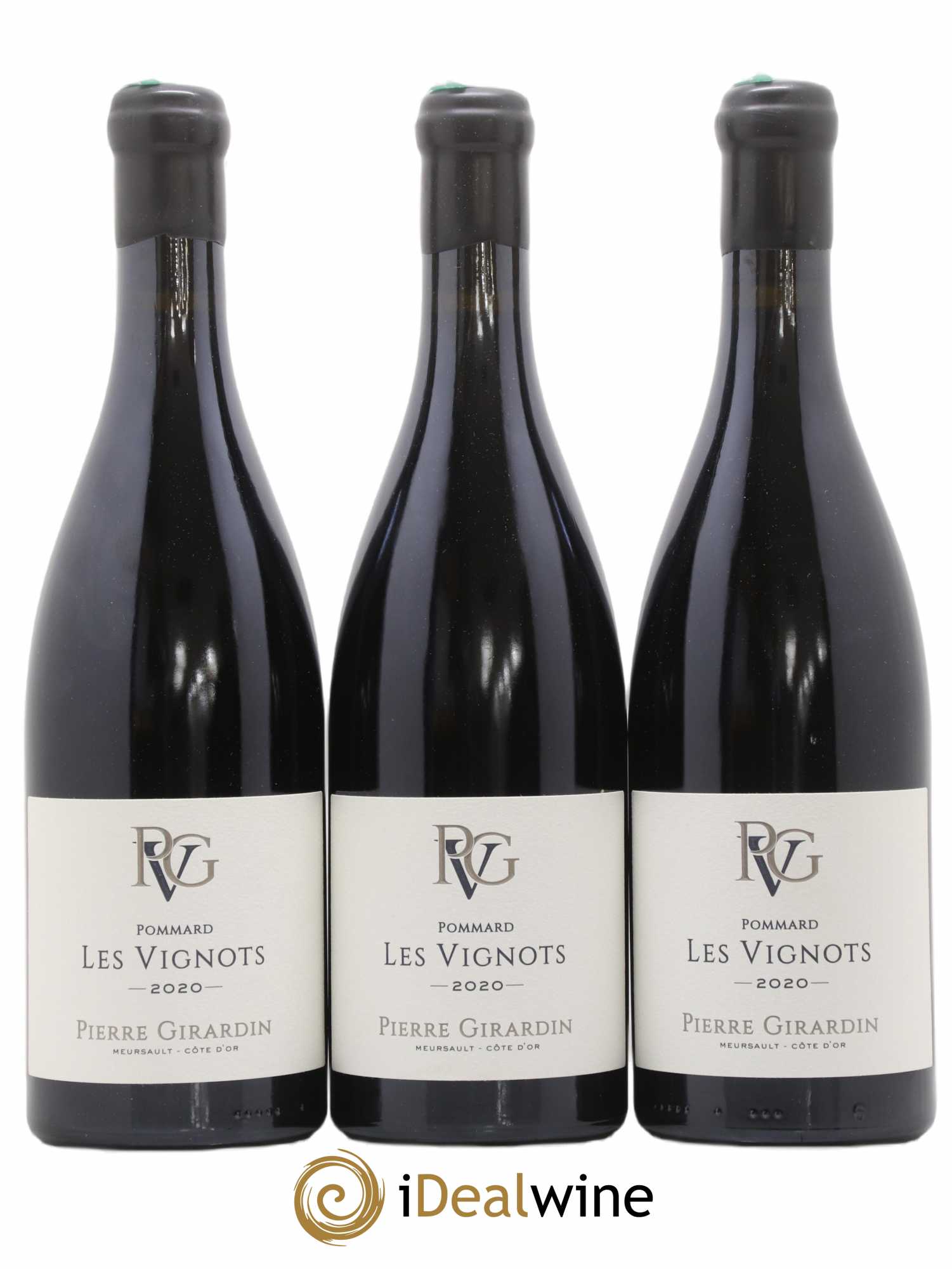 Pommard Les Vignots Pierre Girardin 2020 - Lot de 3 bouteilles - 0