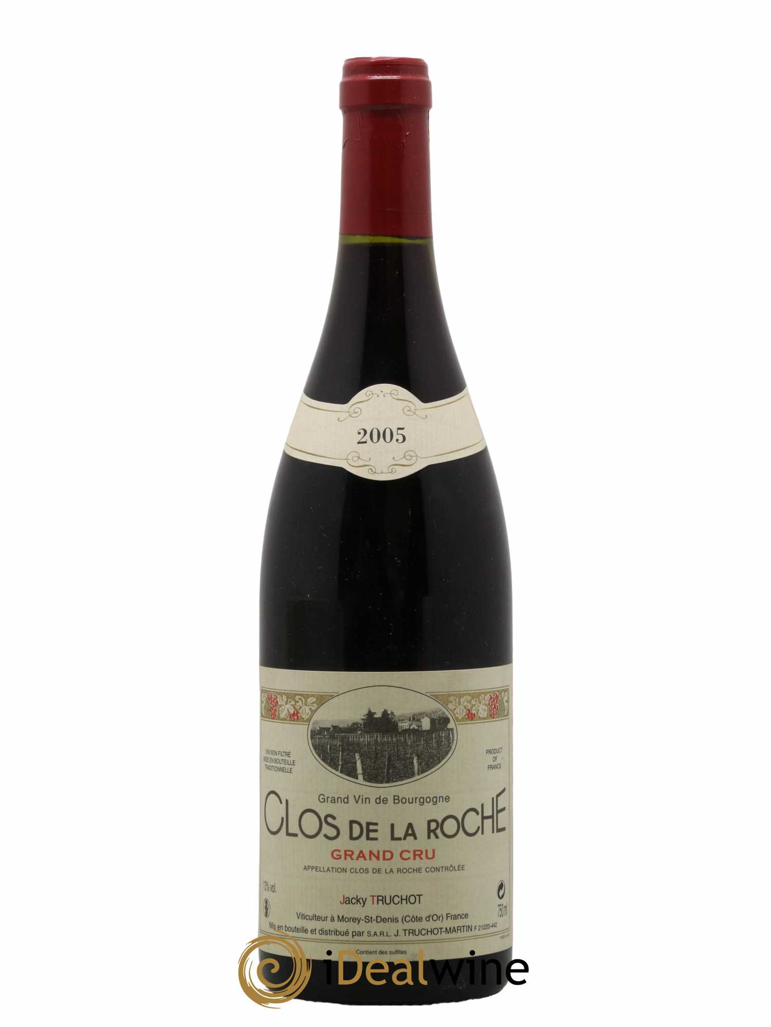 Clos de la Roche Grand Cru Jacky Truchot 2005 - Posten von 1 Flasche - 0