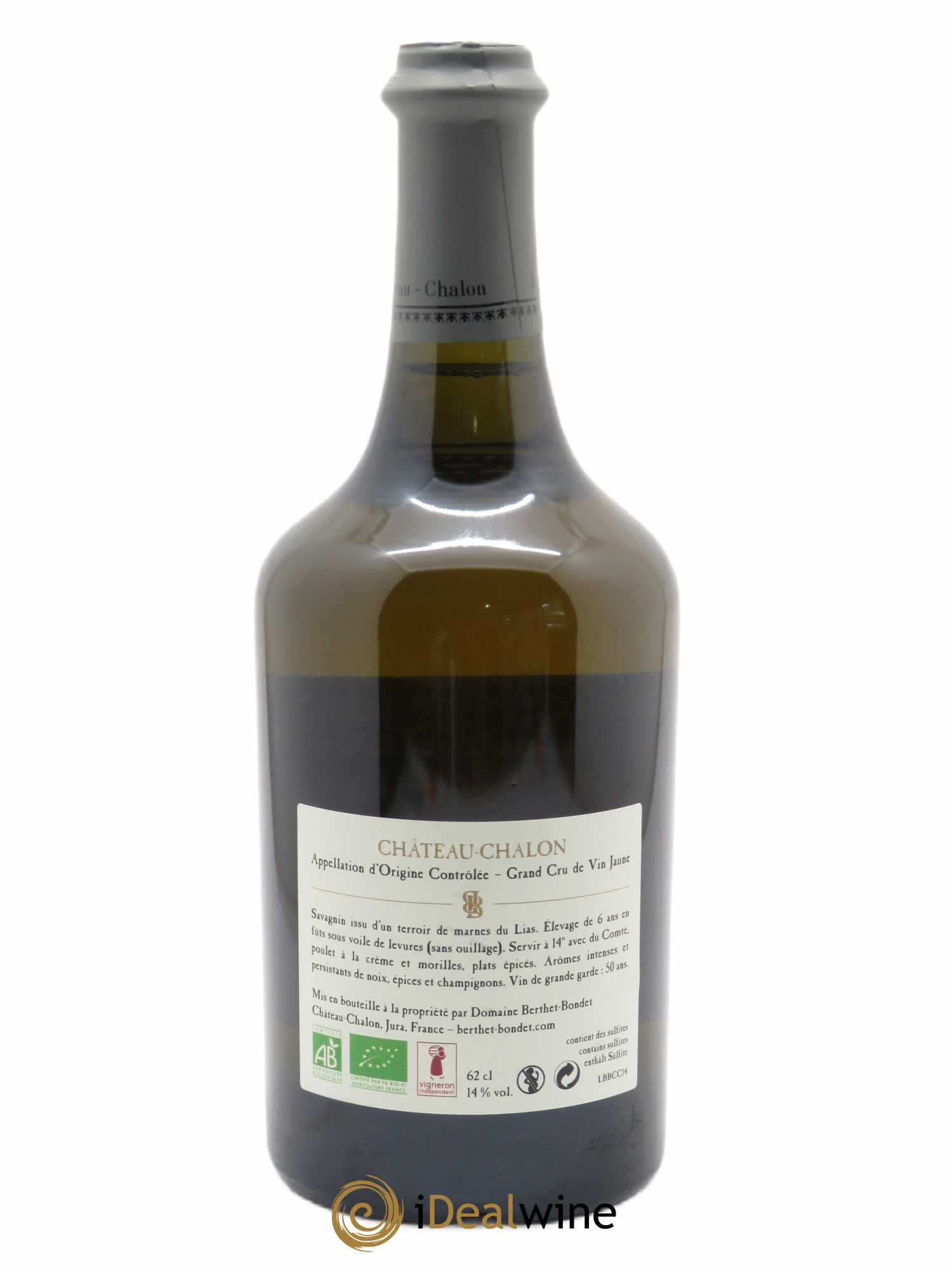 Château-Chalon Berthet-Bondet 2014 - Lot de 1 bouteille - 1