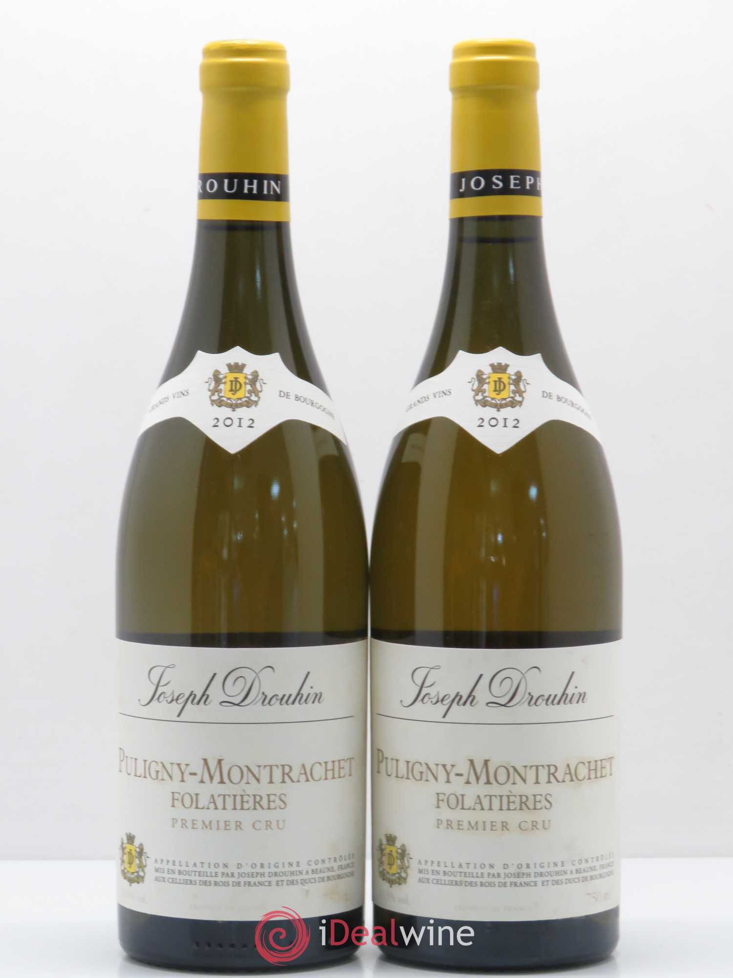 Puligny-Montrachet 1er Cru Folatières Joseph Drouhin 2012 - Lot de 2 bouteilles - 0