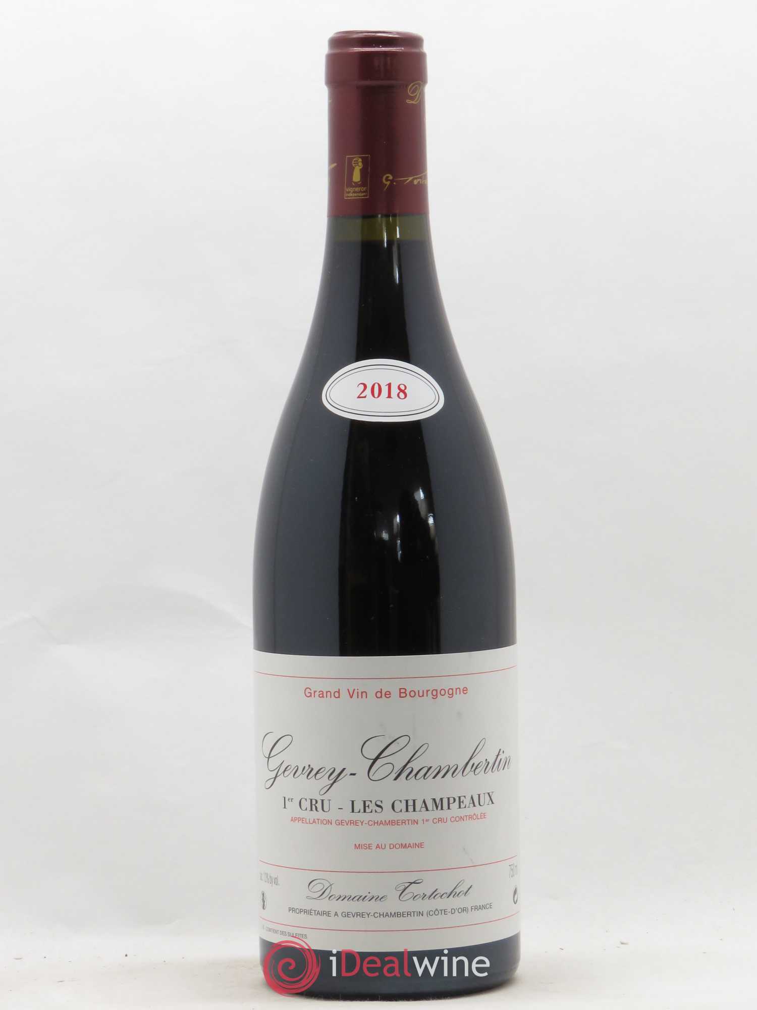 Gevrey-Chambertin 1er Cru Les Champeaux Tortochot (Domaine) 2018 - Lot of 1 bottle - 0