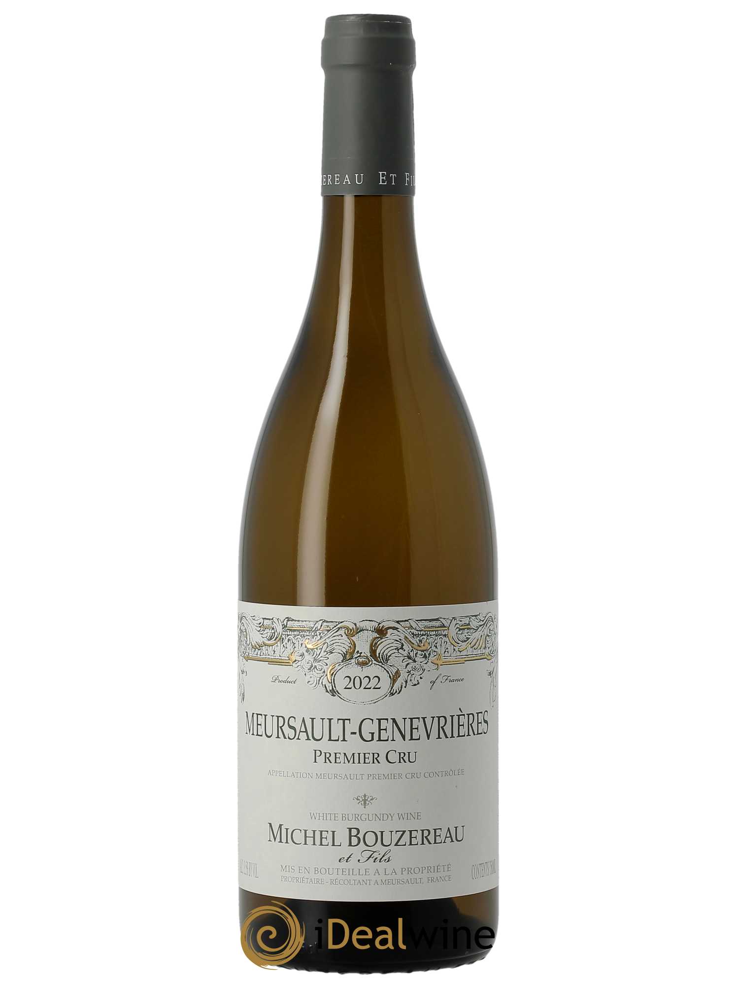 Meursault 1er Cru Les Genevrières Michel Bouzereau et Fils (Domaine)  2022 - Lot de 1 bouteille - 0