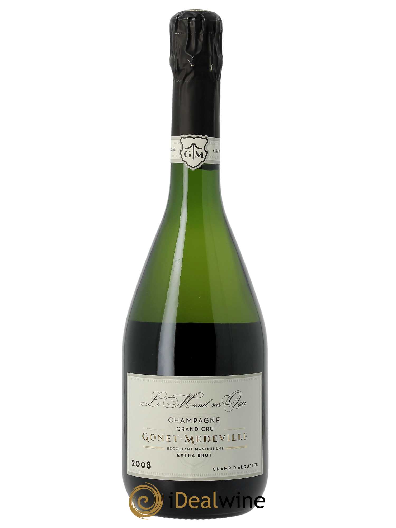 Champ d'Alouette Grand Cru Extra-Brut Vignobles Gonet-Medeville  2008 - Lot de 1 bouteille - 0