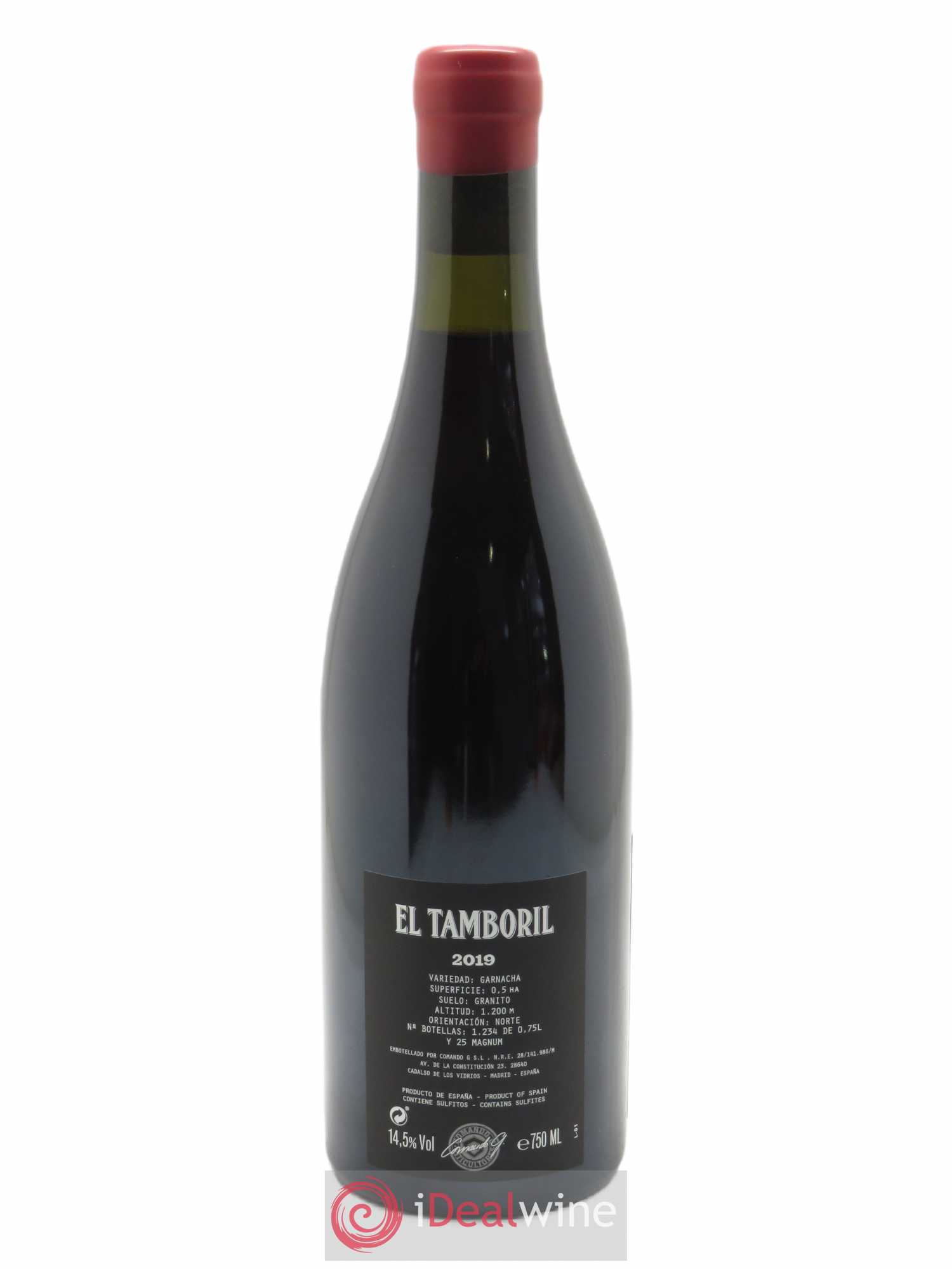 Sierra de Gredos Comando G DO Tamboril 2019 - Lot de 1 bouteille - 1