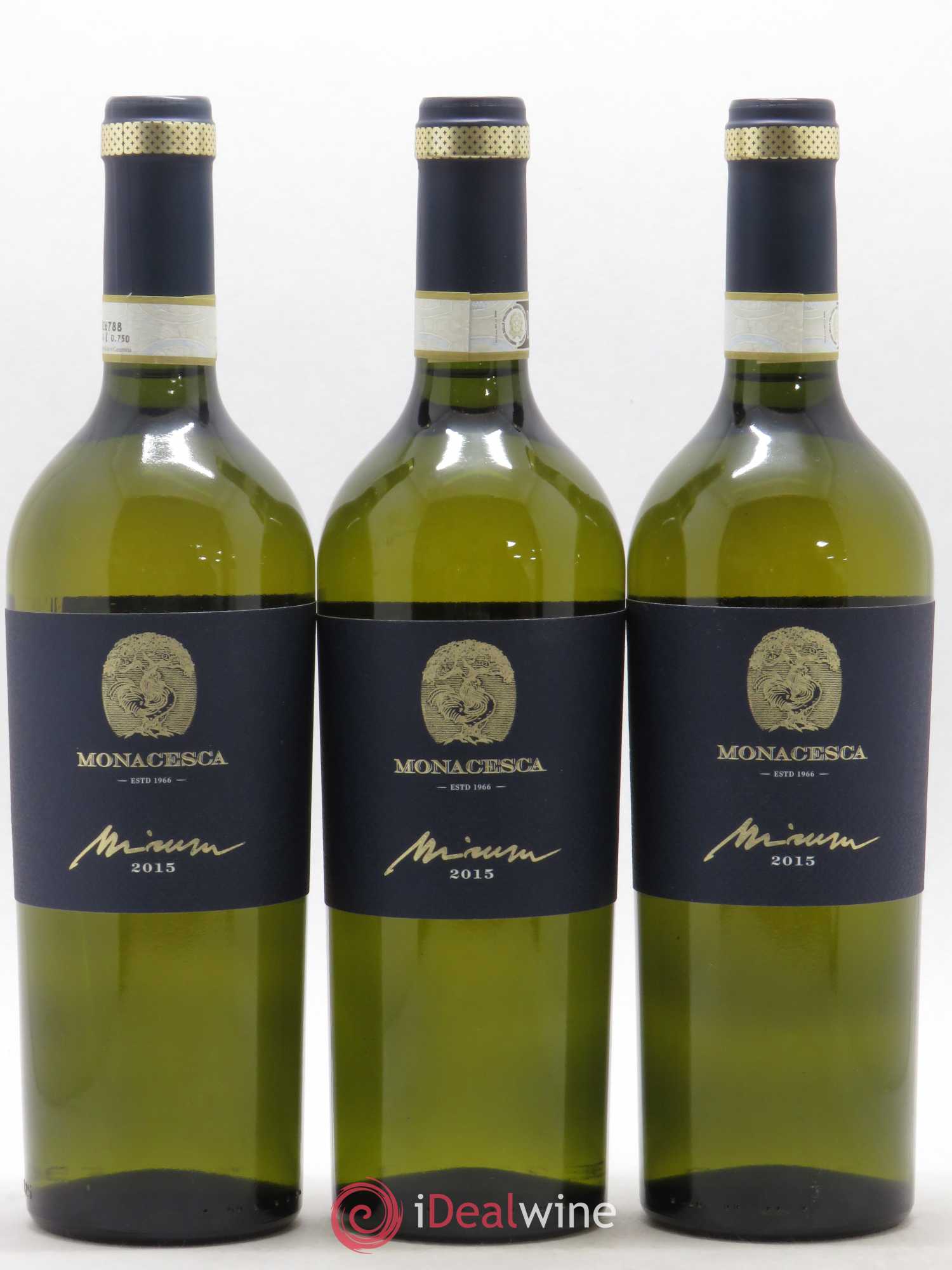 Verdicchio di Matelica DOCG Mirum La Monacesca 2015 - Lot of 3 bottles - 0