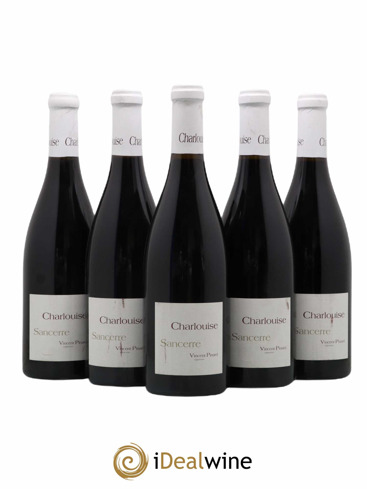 Sancerre Charlouise Vincent Pinard  2015 - Lot of 5 bottles - 0