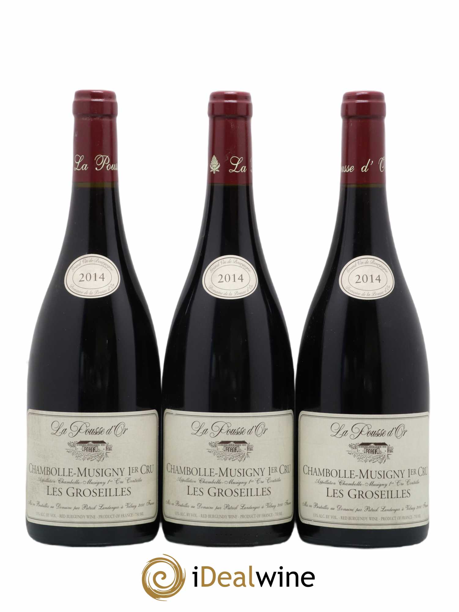 Chambolle-Musigny 1er Cru Les Groseilles La Pousse d'Or (Domaine de)  2014 - Lot de 3 bouteilles - 0