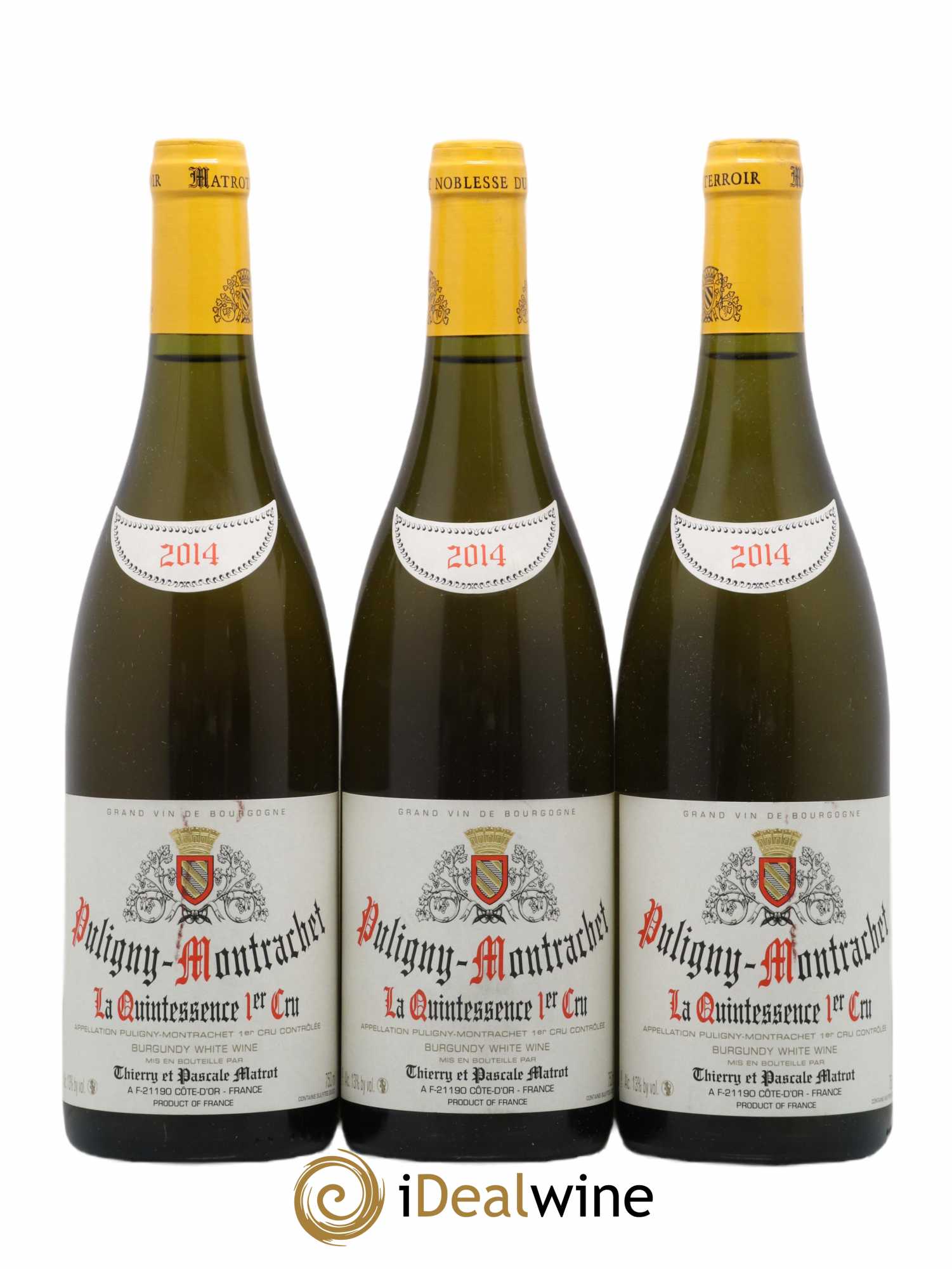 Puligny-Montrachet 1er Cru La Quintessence Matrot (Domaine)  2014 - Lot de 3 bouteilles - 0