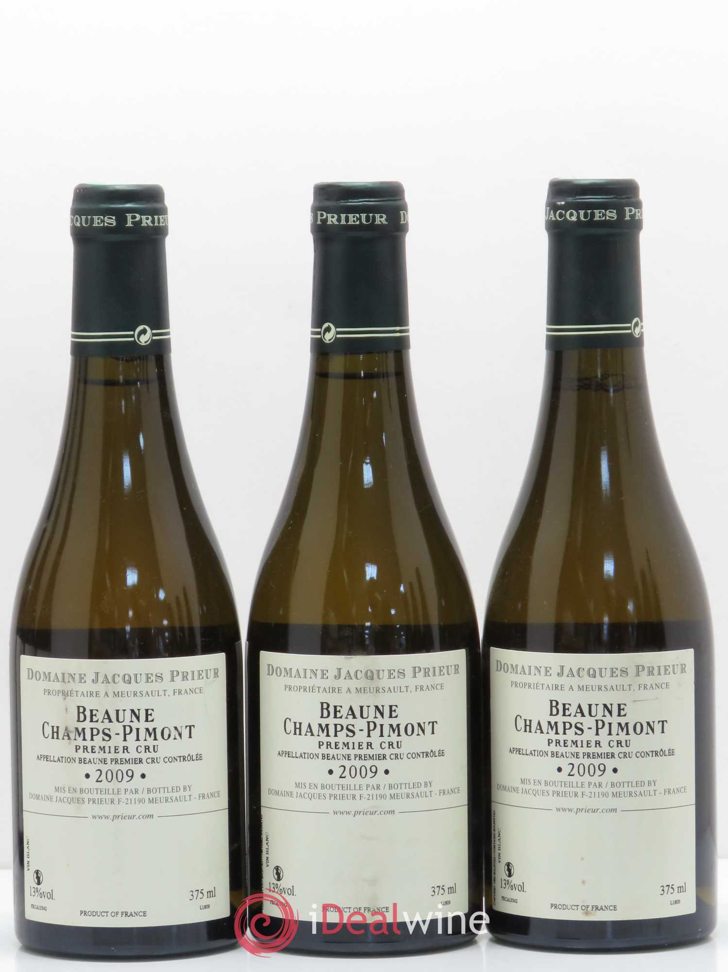 Beaune 1er Cru Champs-Pimont Jacques Prieur (Domaine)  (sans prix de réserve) 2009 - Lot de 12 demi bouteilles - 4