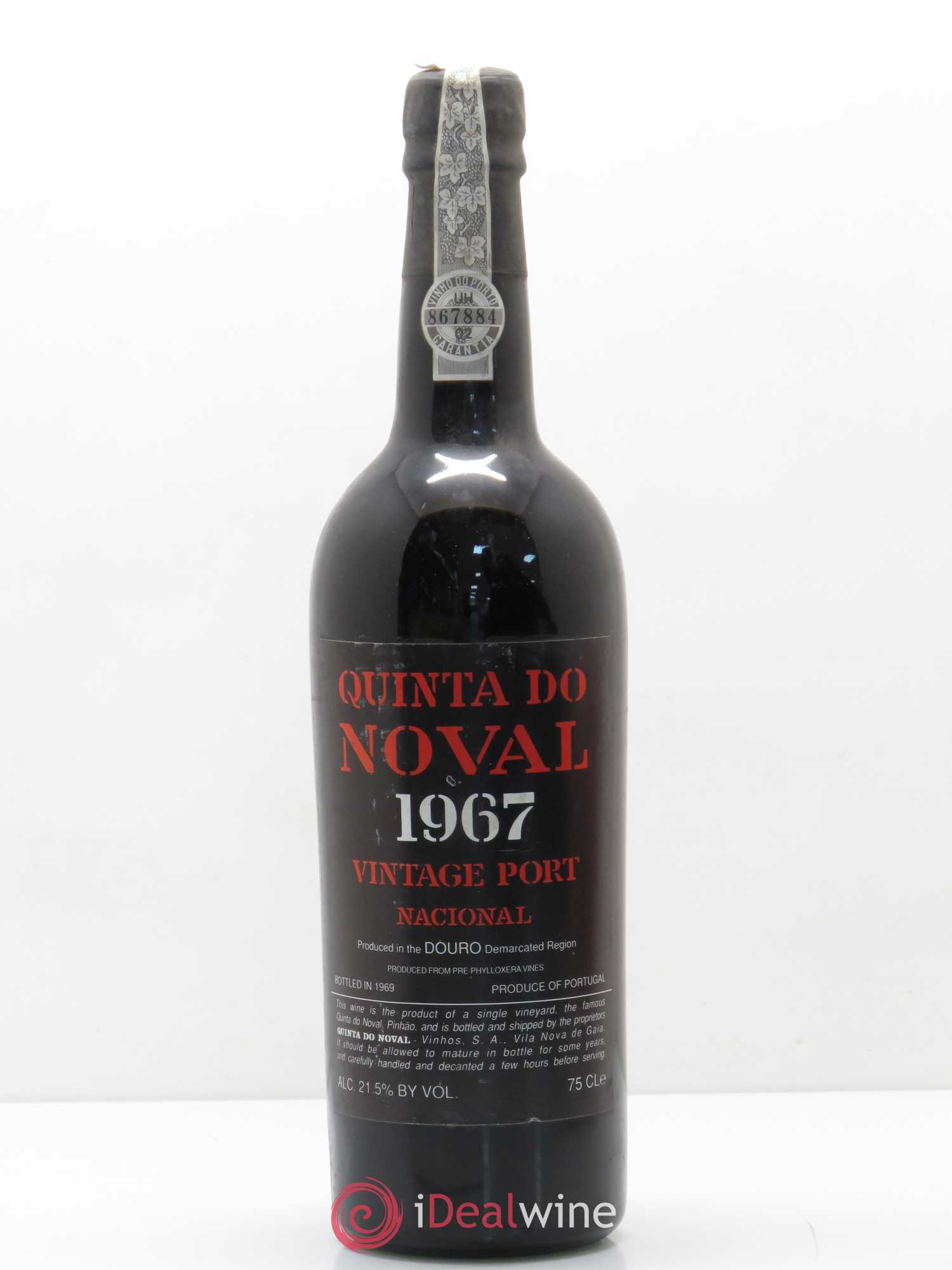 Porto Quinta Do Noval Nacional 1967 - Lot de 1 bouteille - 0