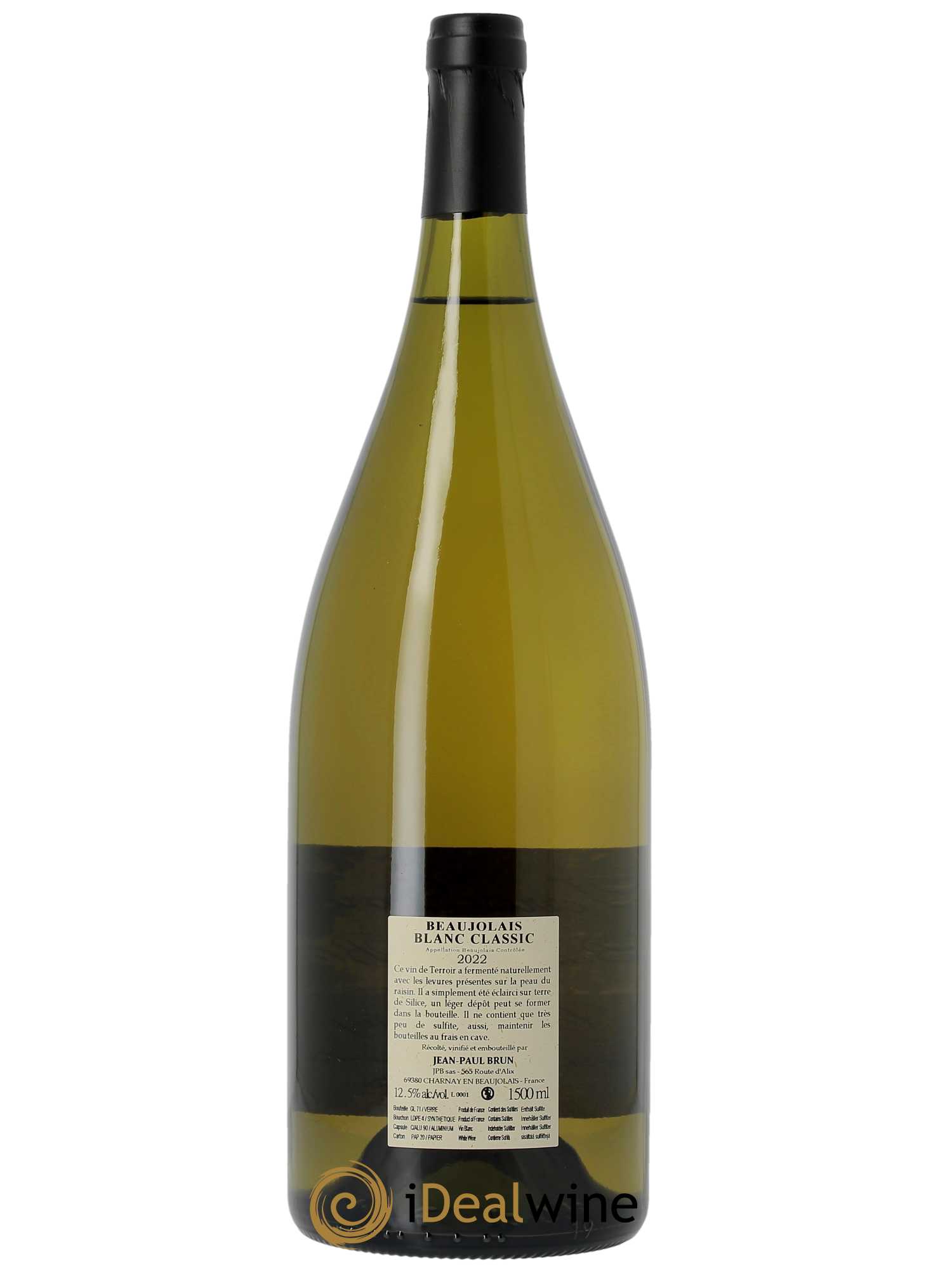 Beaujolais Chardonnay Classic Terres dorées - J-P. Brun (Domaine des) 2022 - Lotto di 1 magnum - 1