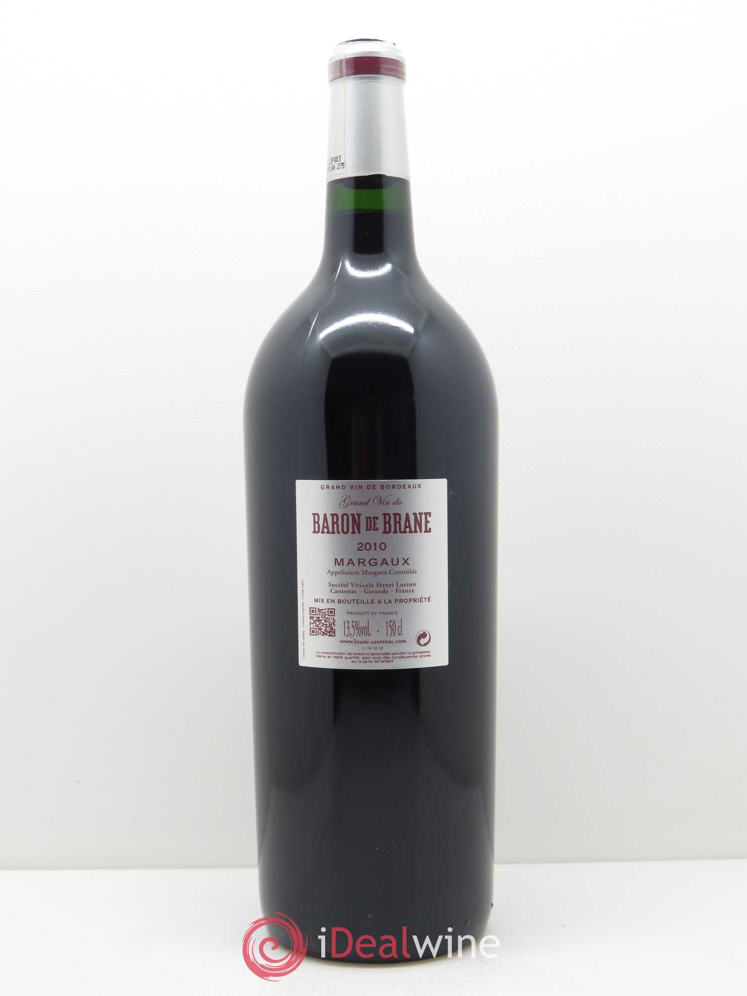 Baron de Brane Second Vin 2010 - Lotto di 1 magnum - 1