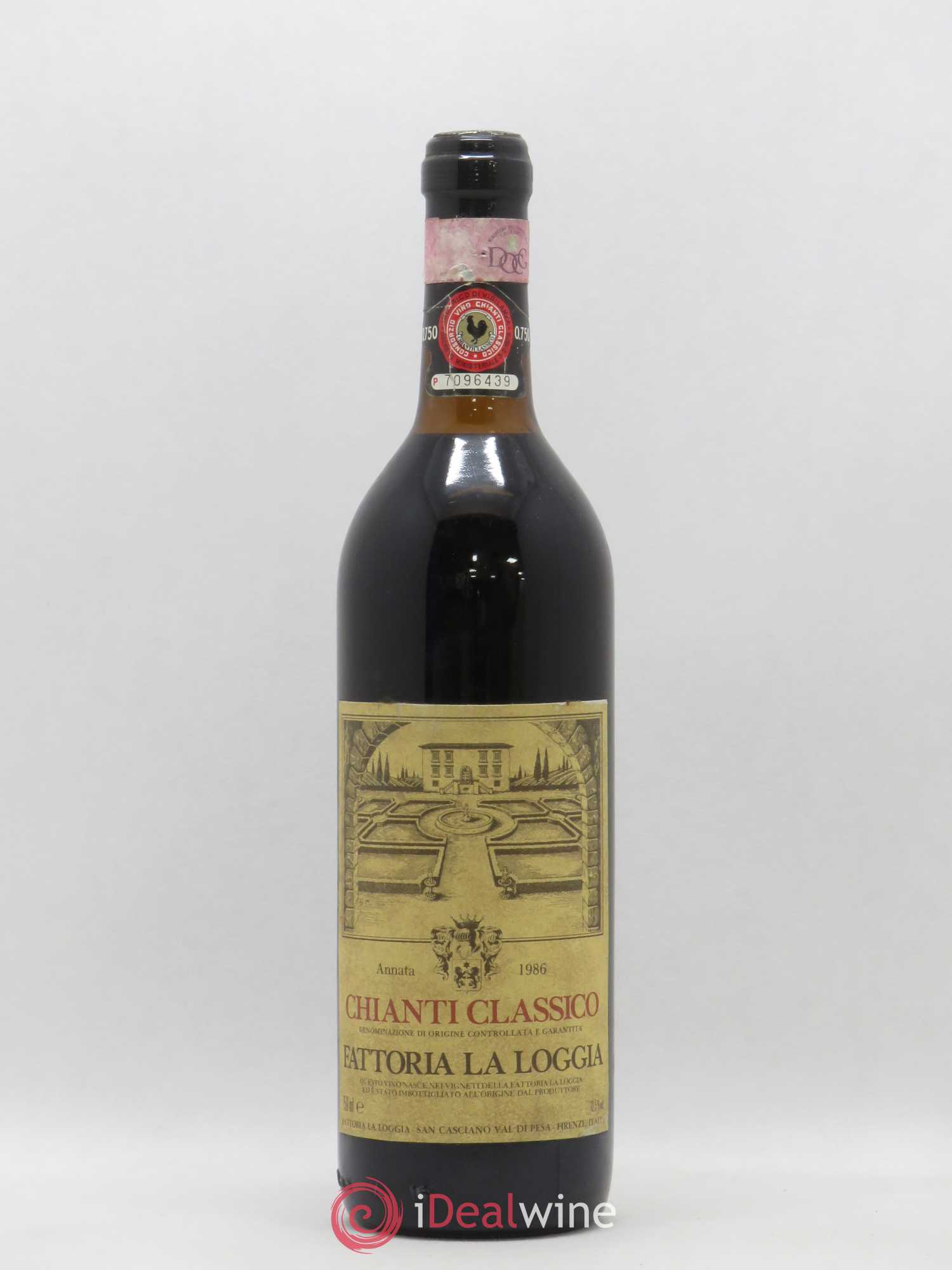 Chianti Classico DOCG Fattoria La Loggia 1986 - Lot of 1 bottle - 0