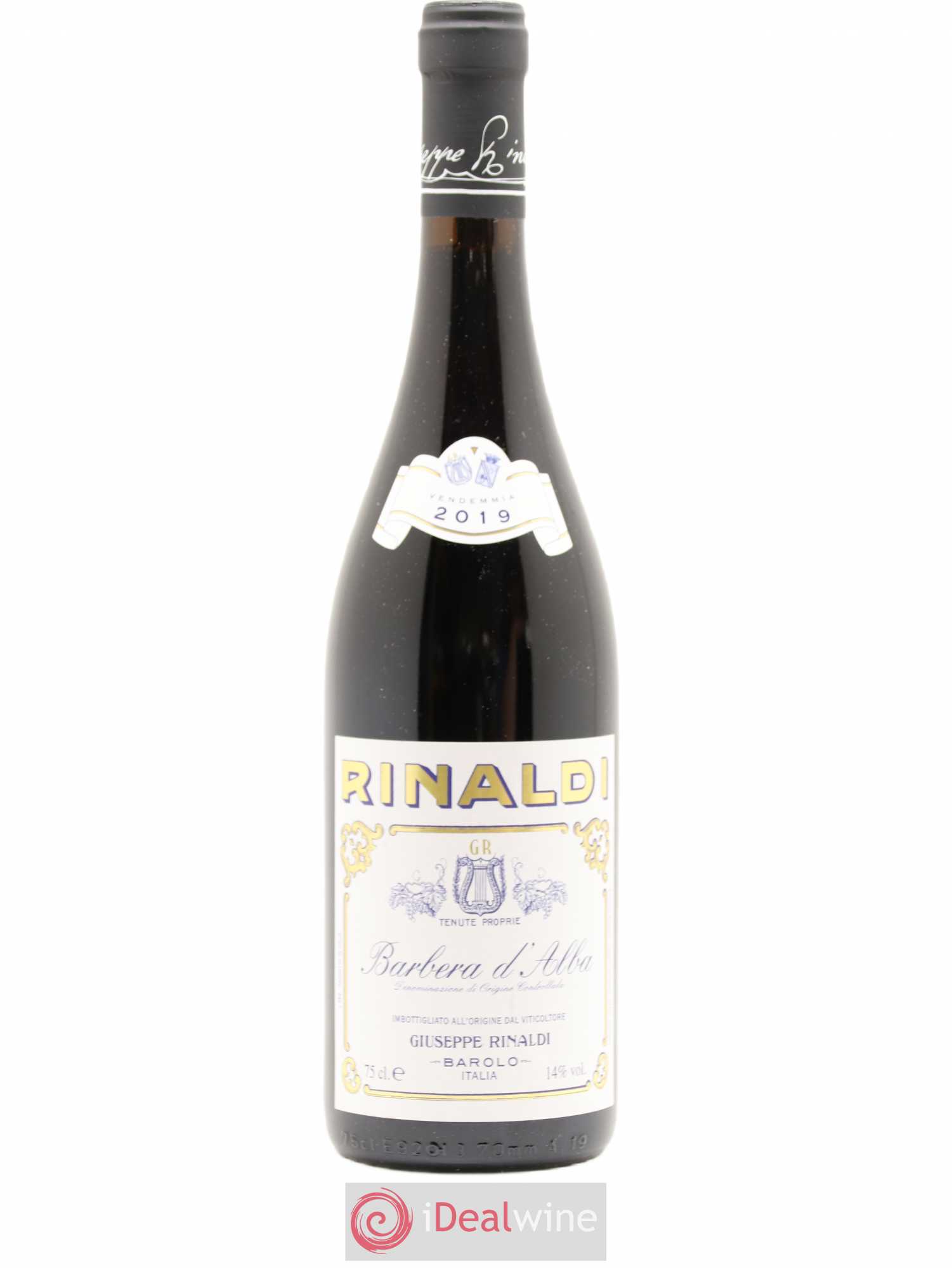 Barbera d'Alba Giuseppe Rinaldi 2019 - Lot de 1 bouteille - 0