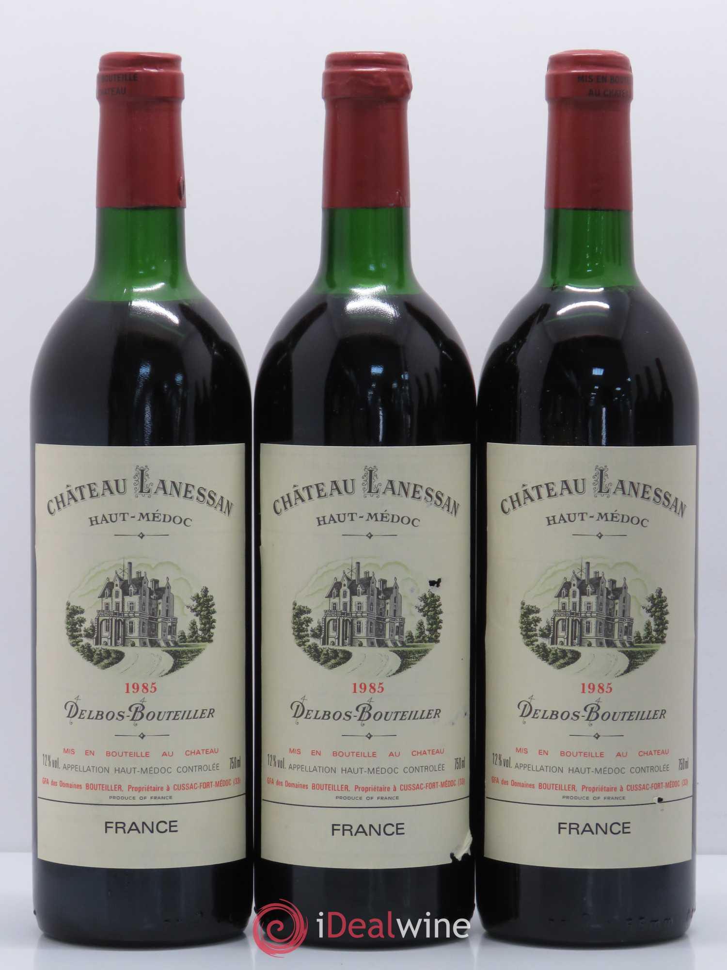 Château Lanessan Cru Bourgeois 1985 - Lot de 11 bouteilles - 2