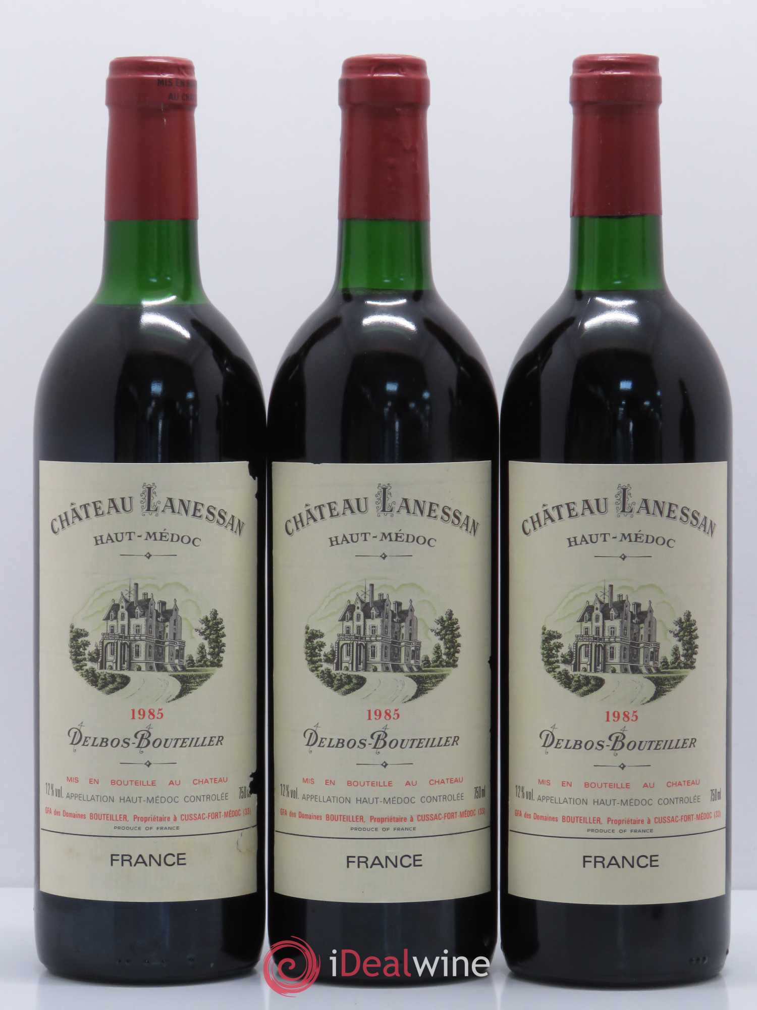 Château Lanessan Cru Bourgeois 1985 - Lot de 11 bouteilles - 3