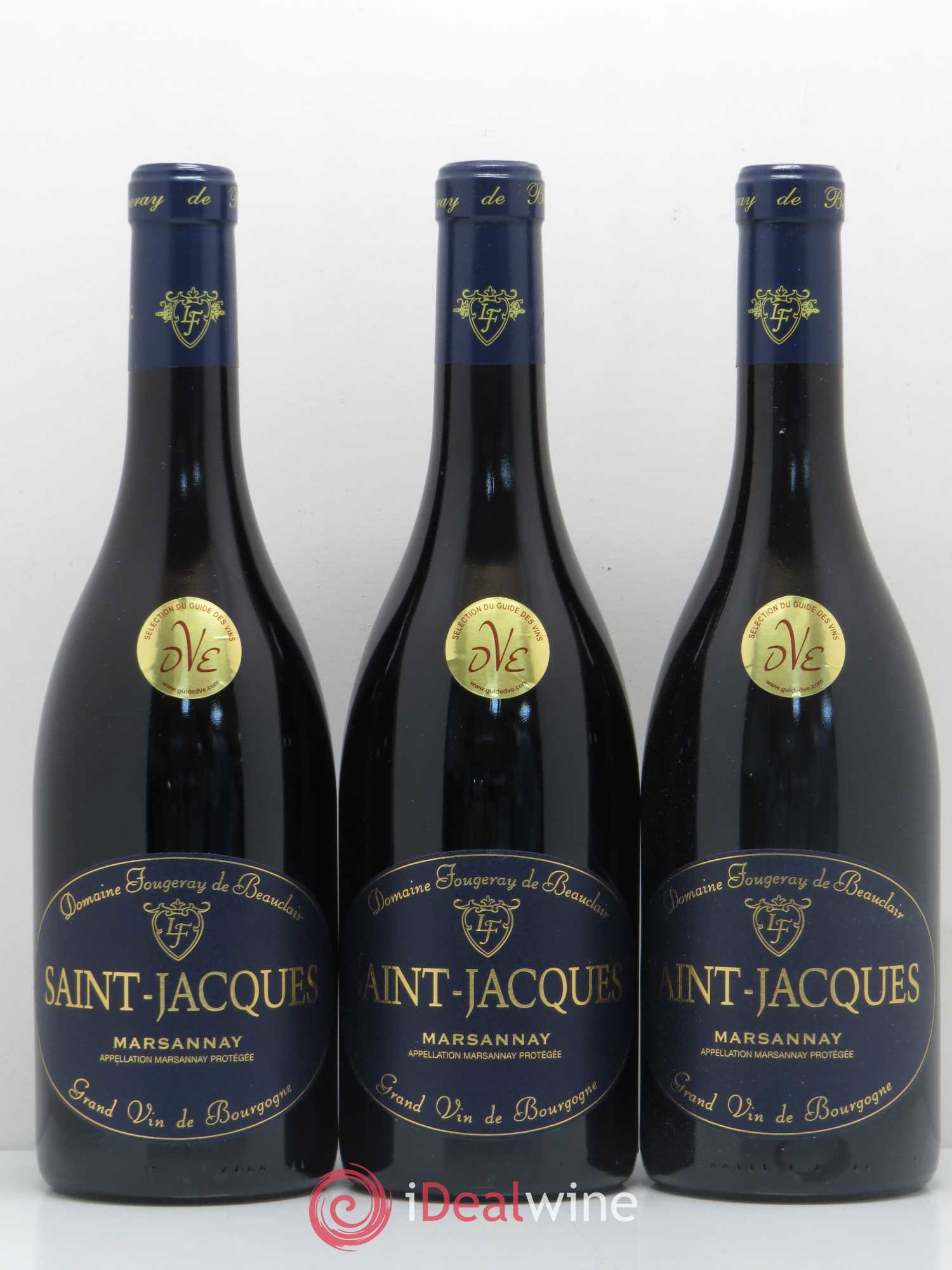 Marsannay Les Saint-Jacques Domaine Fougeray de Beauclair (sans prix de réserve) 2015 - Lot de 6 bouteilles - 1