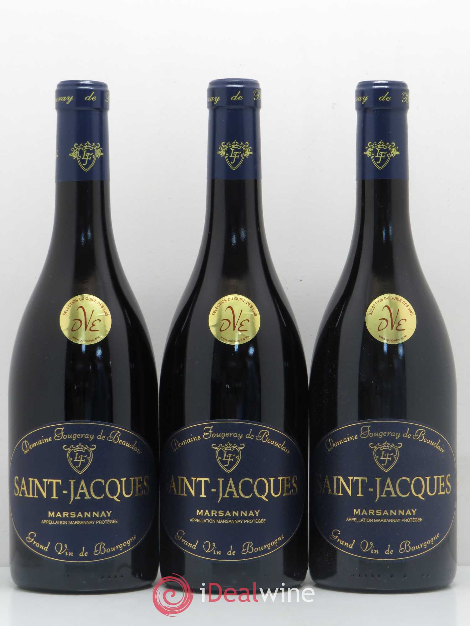 Marsannay Les Saint-Jacques Domaine Fougeray de Beauclair (sans prix de réserve) 2015 - Lot de 6 bouteilles - 3