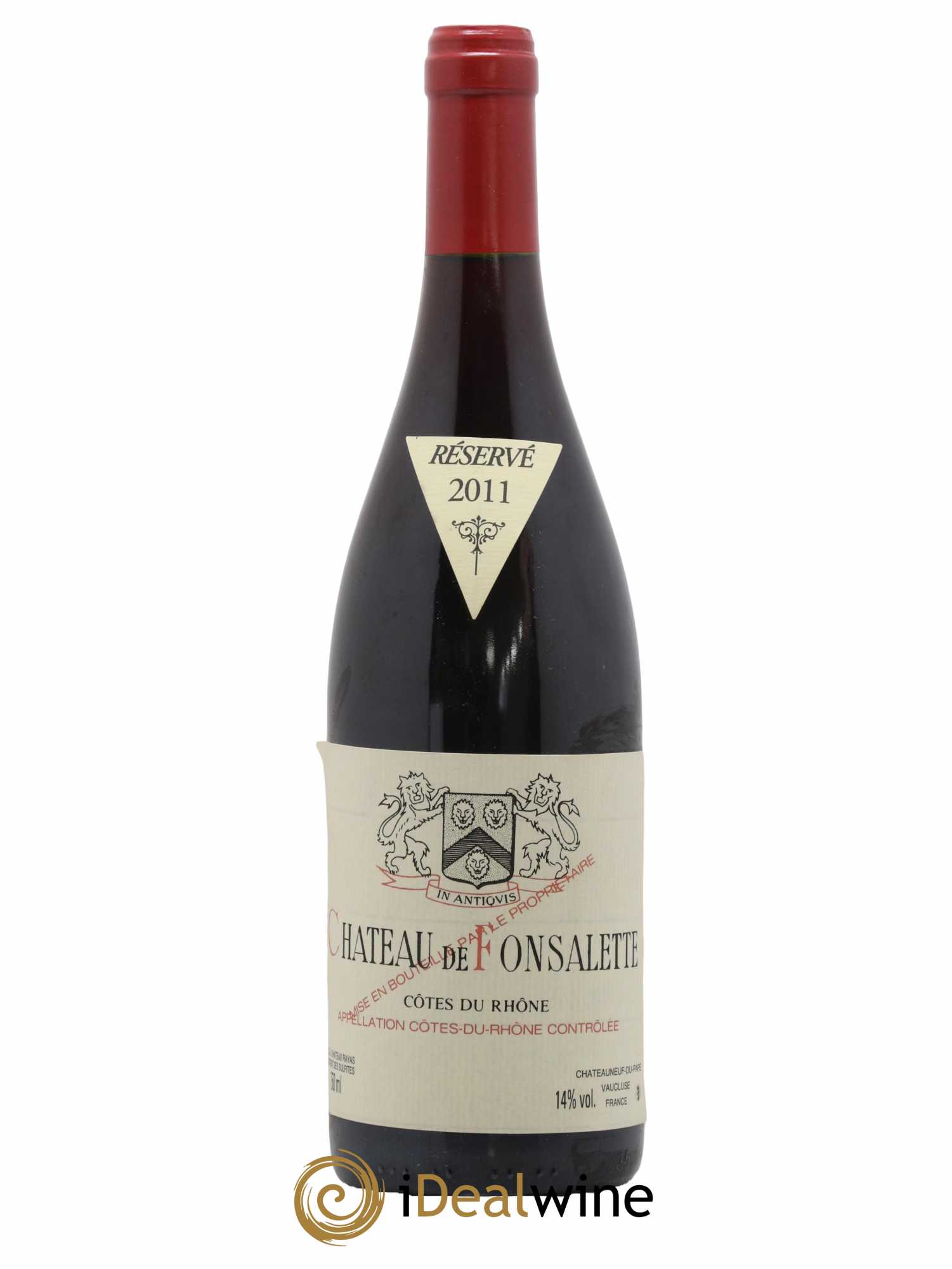 Côtes du Rhône Château de Fonsalette Emmanuel Reynaud 2011 - Lotto di 1 bottiglia - 0