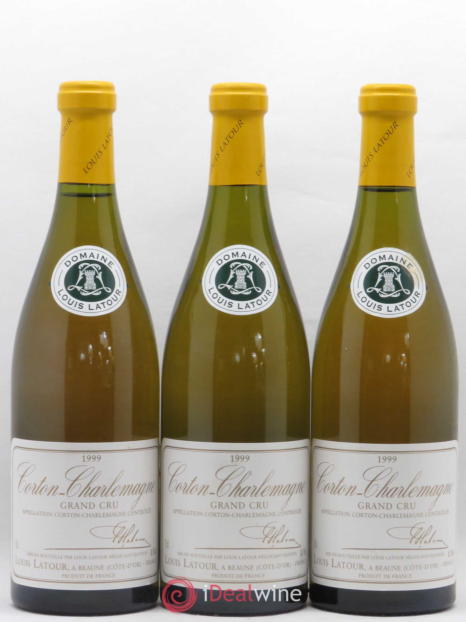 Corton-Charlemagne Grand Cru Louis Latour  (sans prix de réserve) 1999 - Lot de 6 bouteilles - 1