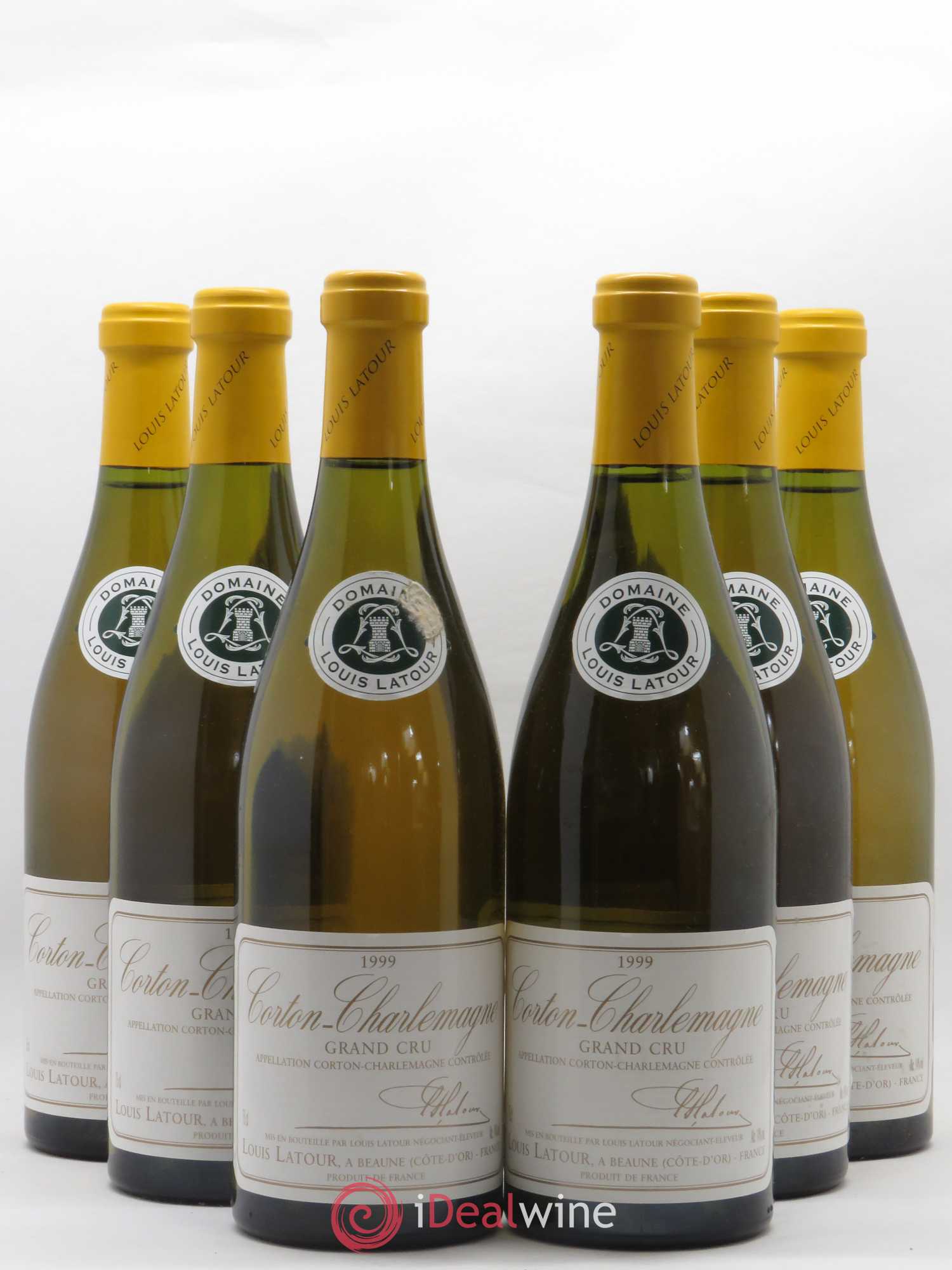 Corton-Charlemagne Grand Cru Louis Latour  (sans prix de réserve) 1999 - Lot de 6 bouteilles - 0