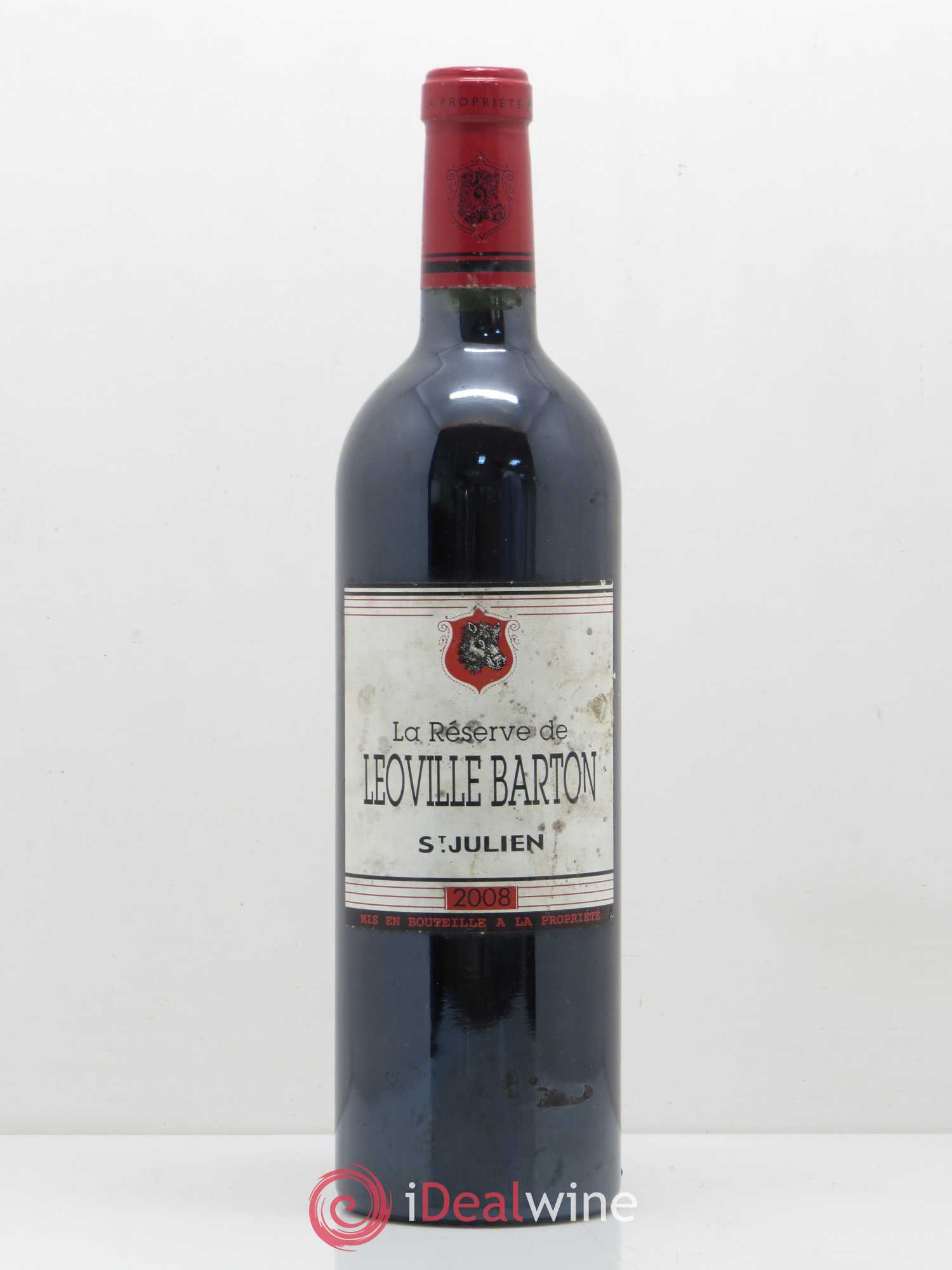 La Réserve de Léoville Barton 2008 - Lot de 1 bouteille - 0