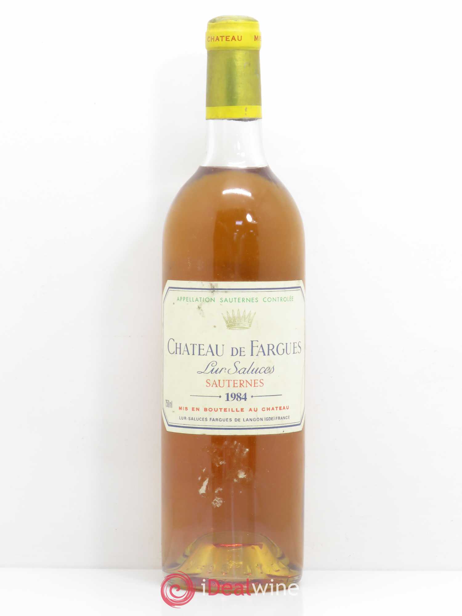 Château de Fargues De Fargues 1984 - Lot of 1 bottle - 0