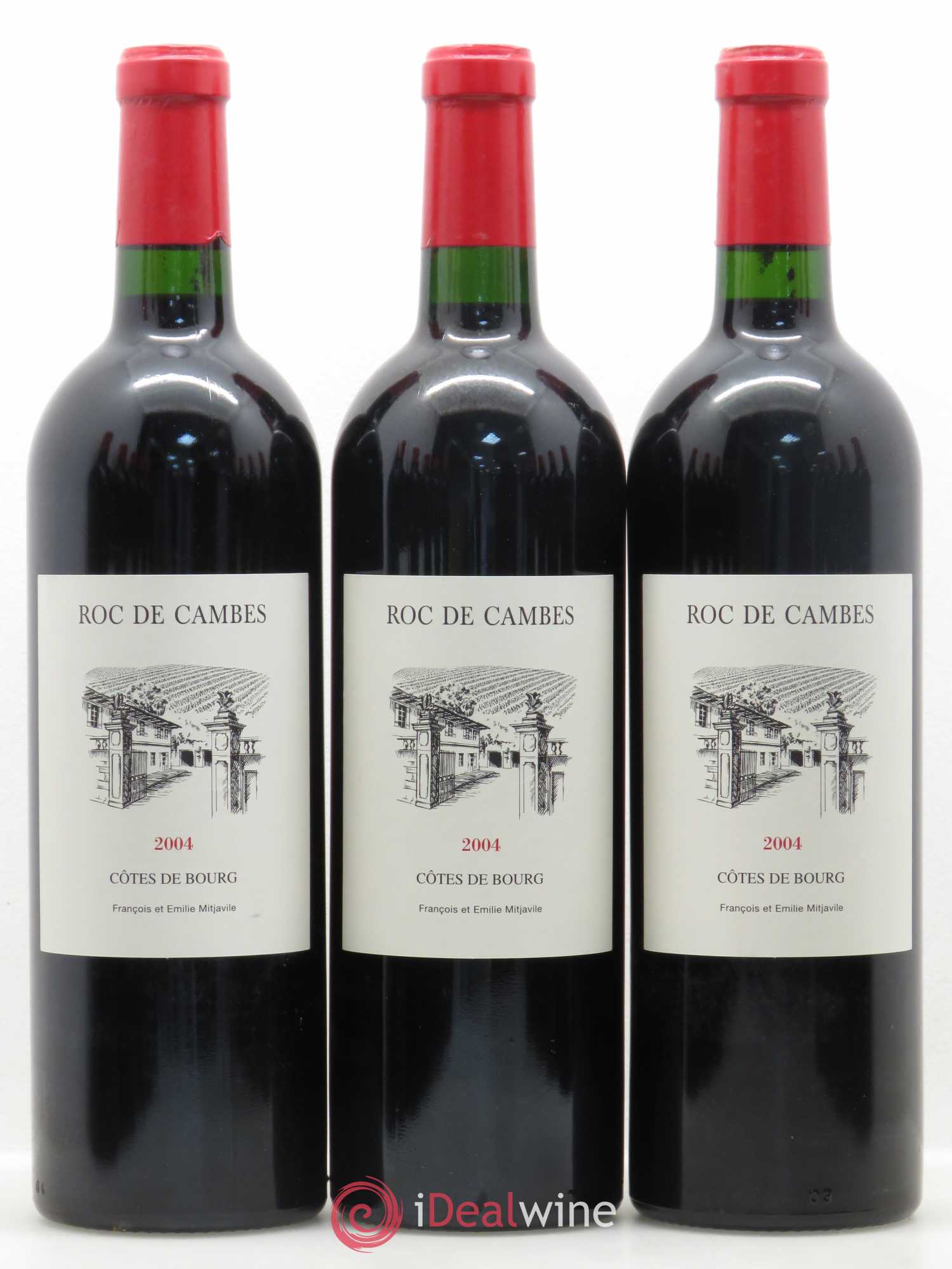 Roc de Cambes 2004 - Lot of 12 bottles - 1