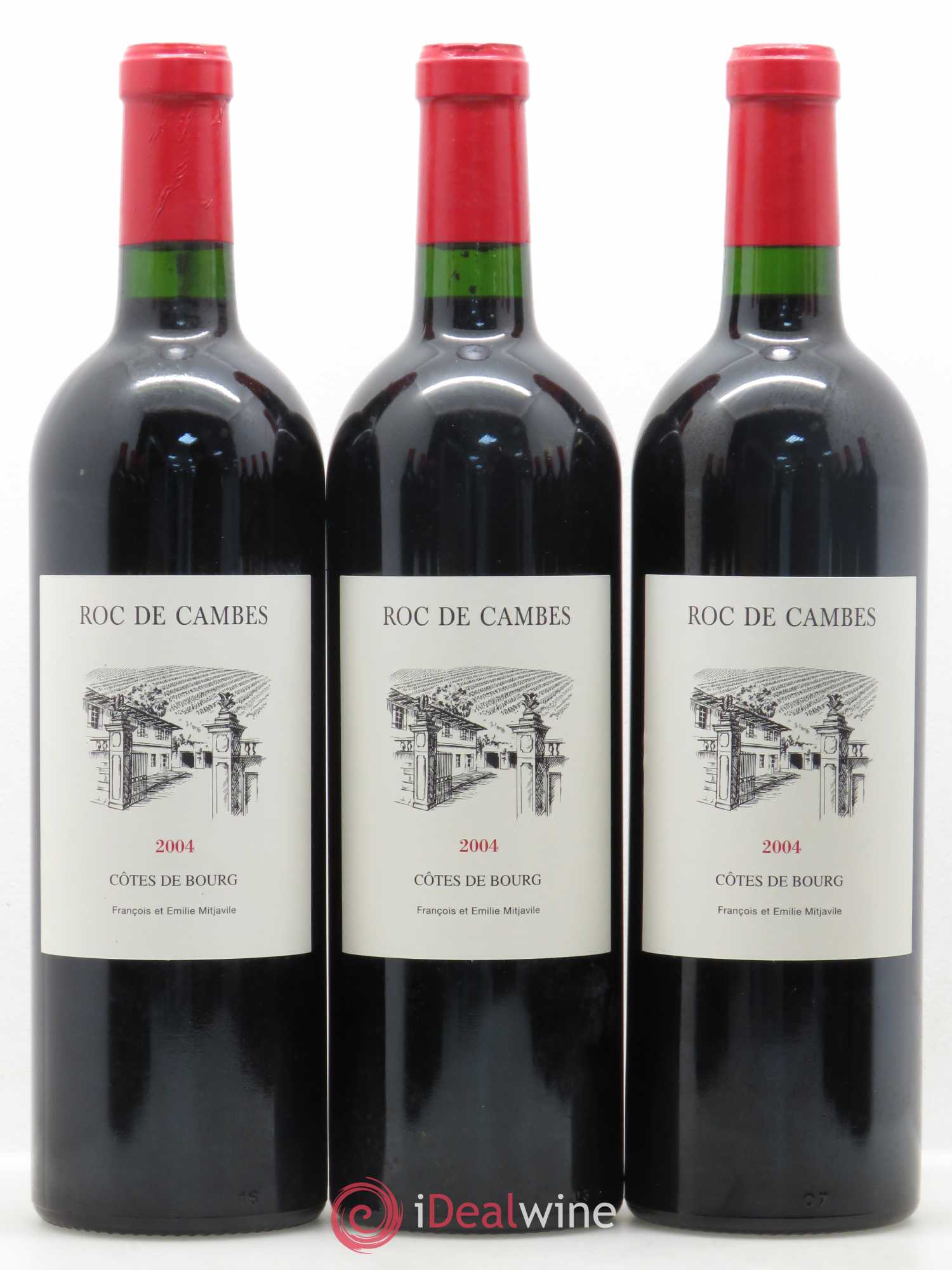 Roc de Cambes 2004 - Lot of 12 bottles - 2