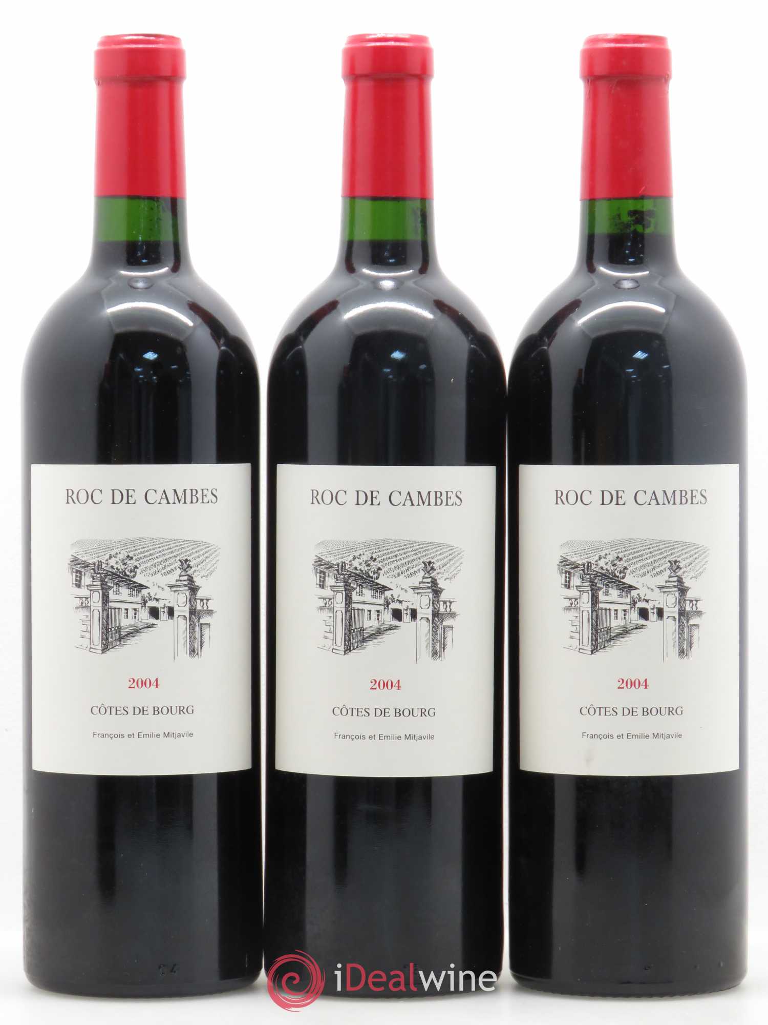 Roc de Cambes 2004 - Lot of 12 bottles - 4