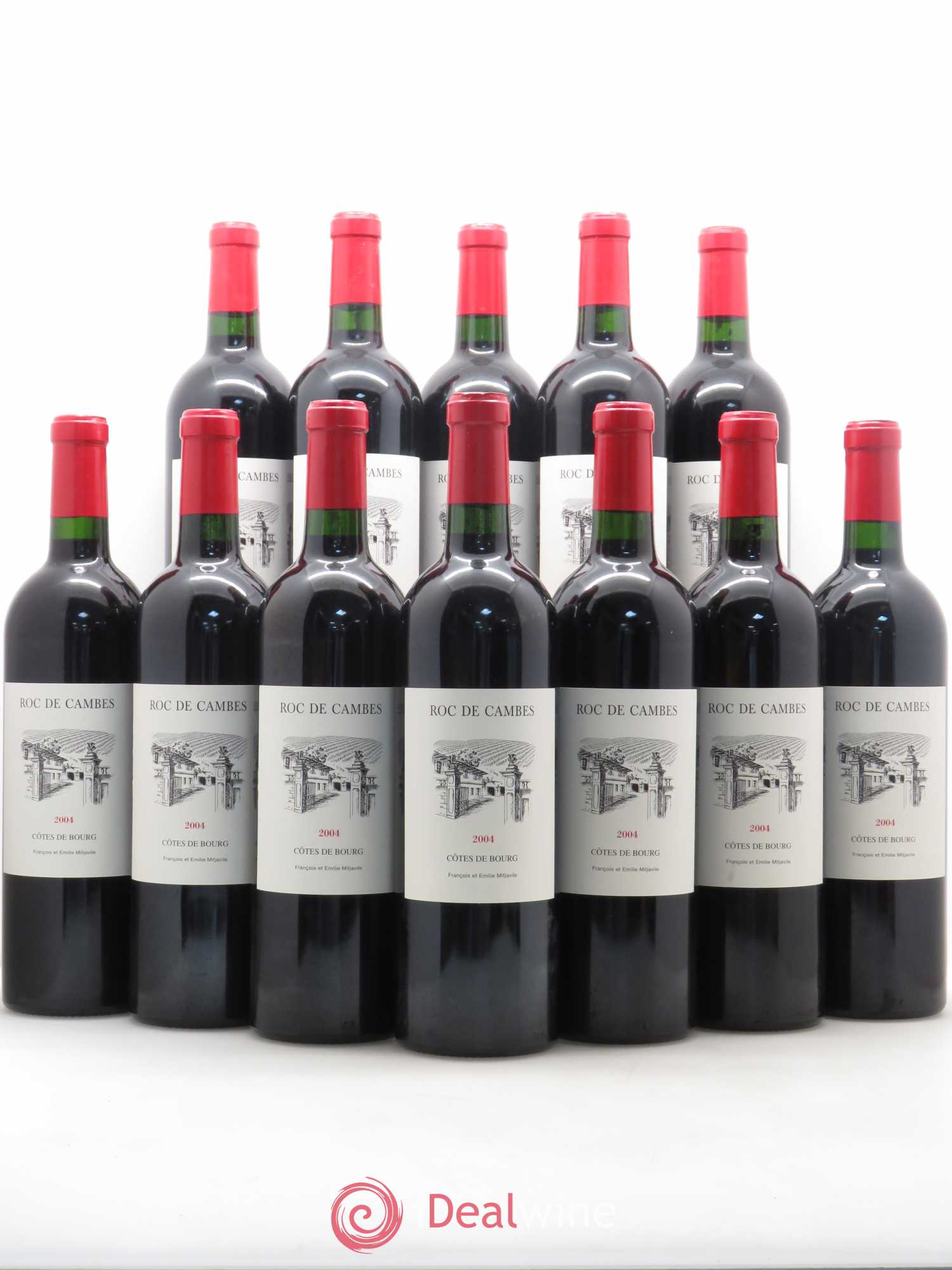 Roc de Cambes 2004 - Lot of 12 bottles - 0