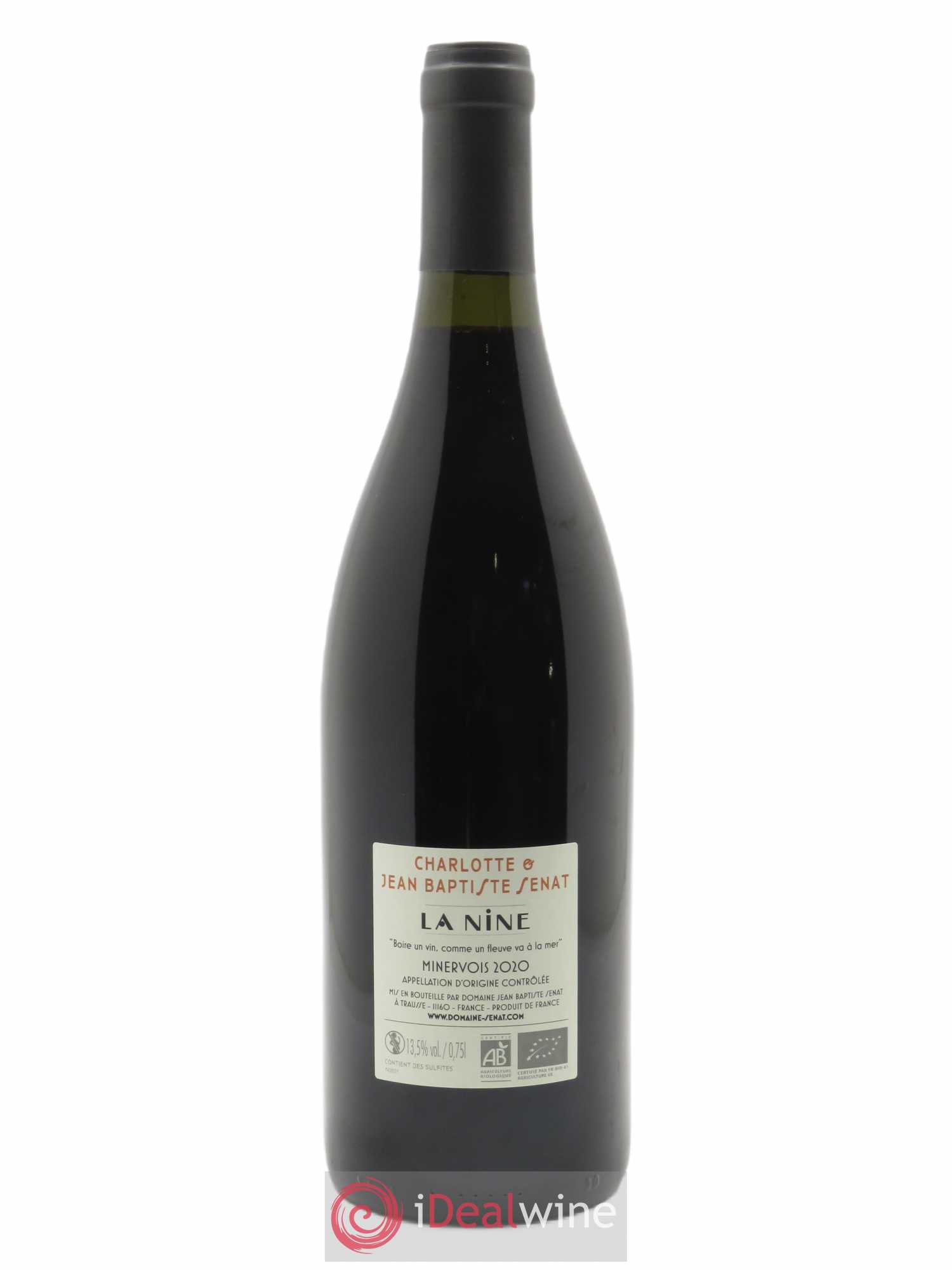 Minervois La Nine Jean-Baptiste Sénat 2020 - Lot of 1 bottle - 1