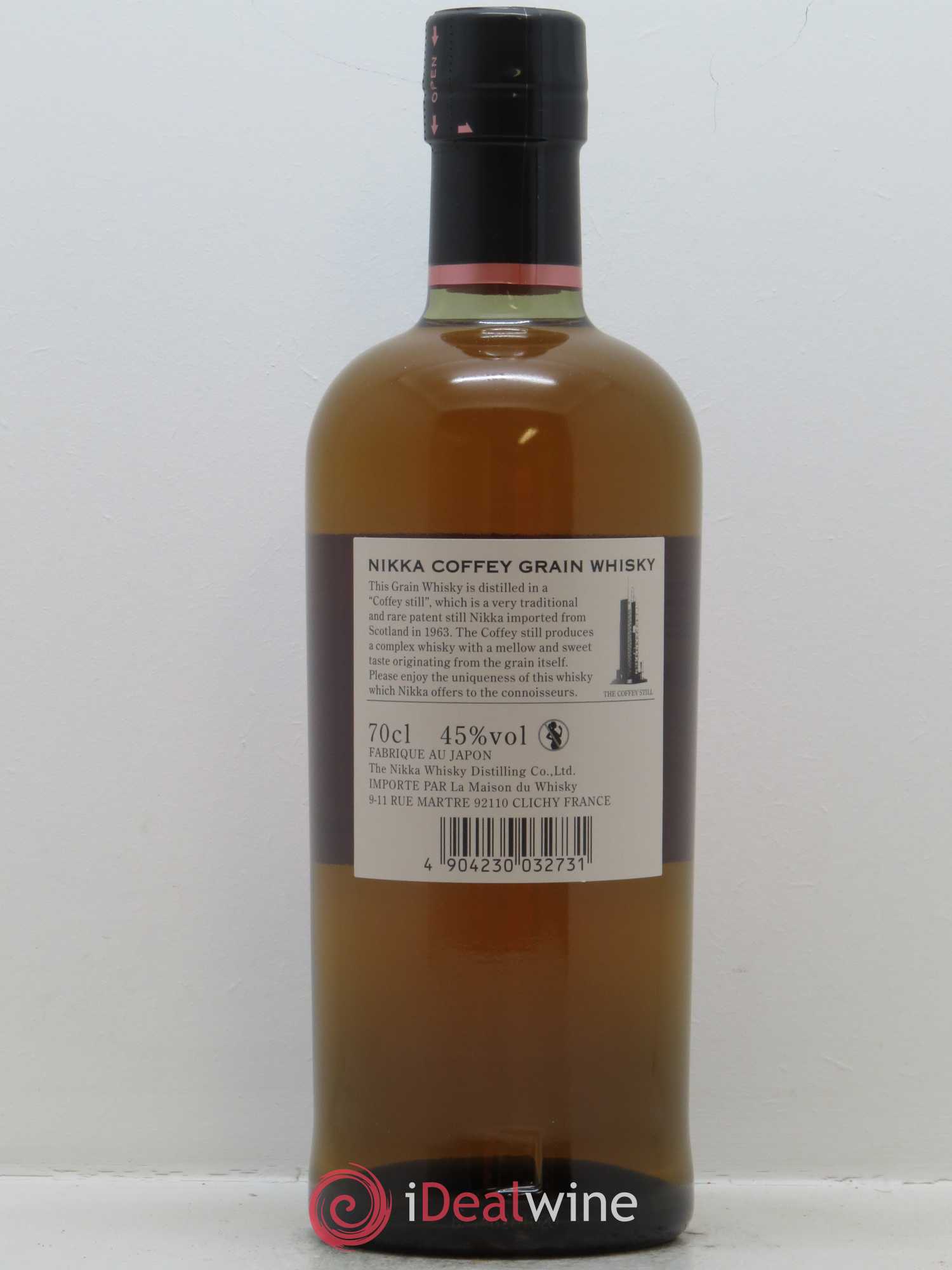 Whisky Nikka Coffey Grain (70cl) - Lot de 1 bouteille - 1