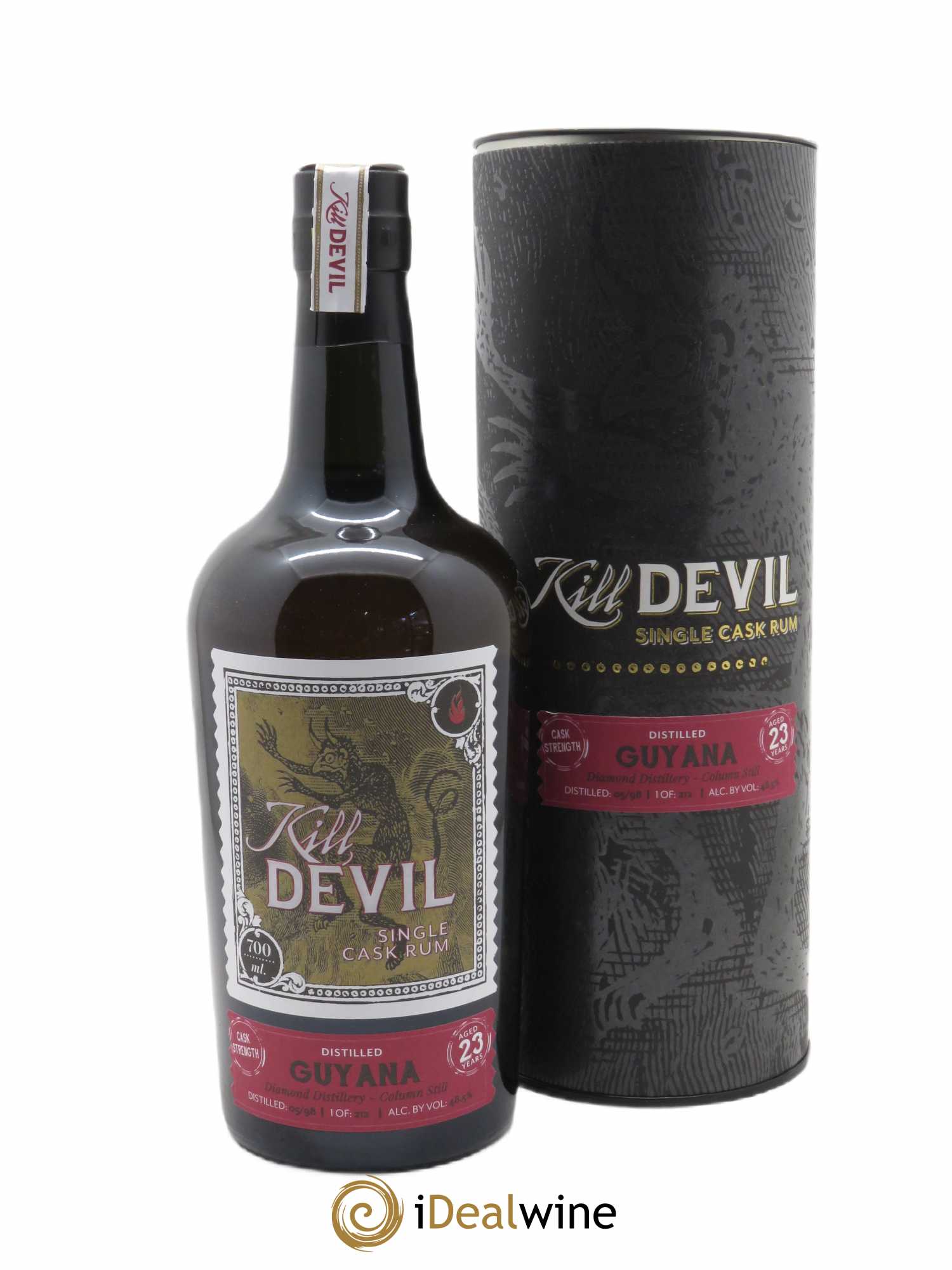 Rhum Diamond Guyana 23 ans  Single Cask Kill Devil  - Posten von 1 Flasche - 0