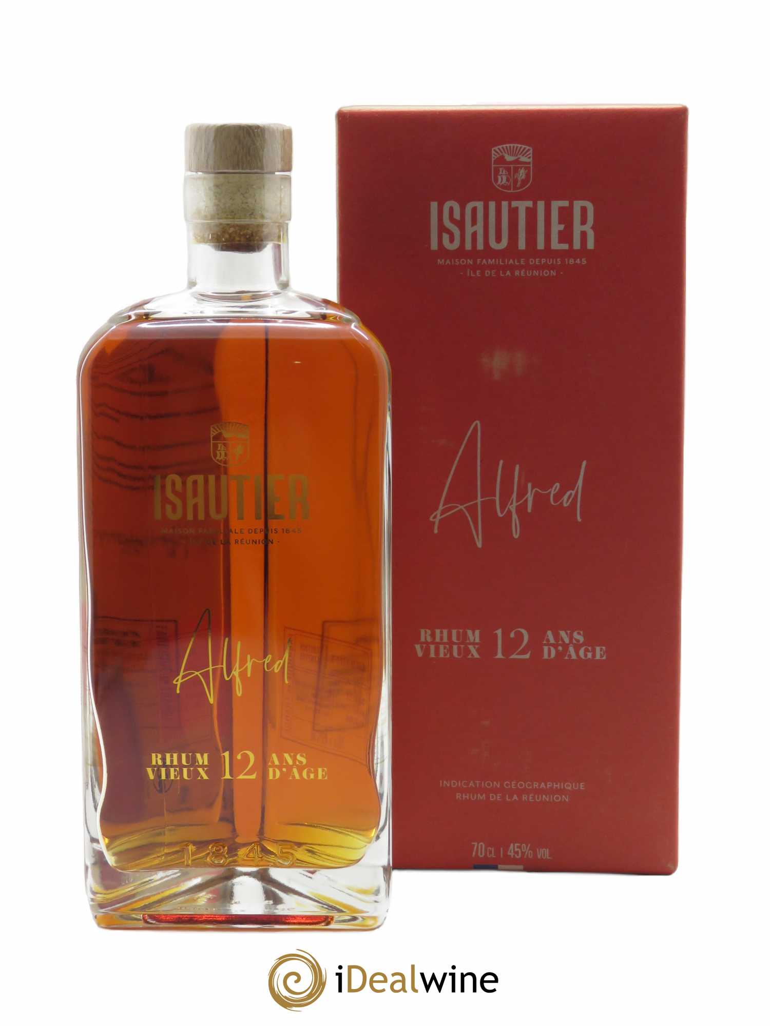 Rhum - Isautier 12 ans Alfred Rhum Vieux