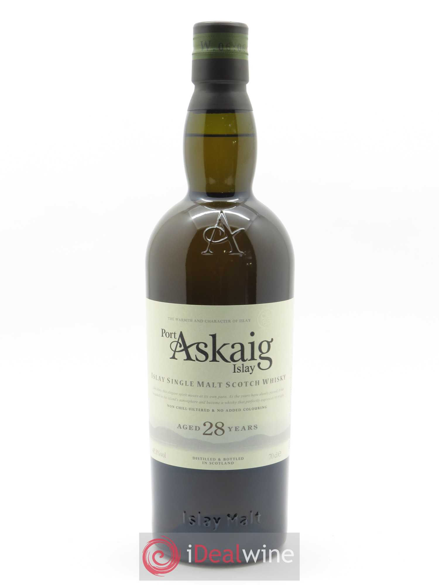 Whisky Port Askaig Single Malt 28 ans  (70 cl) - Lot de 1 bouteille - 1