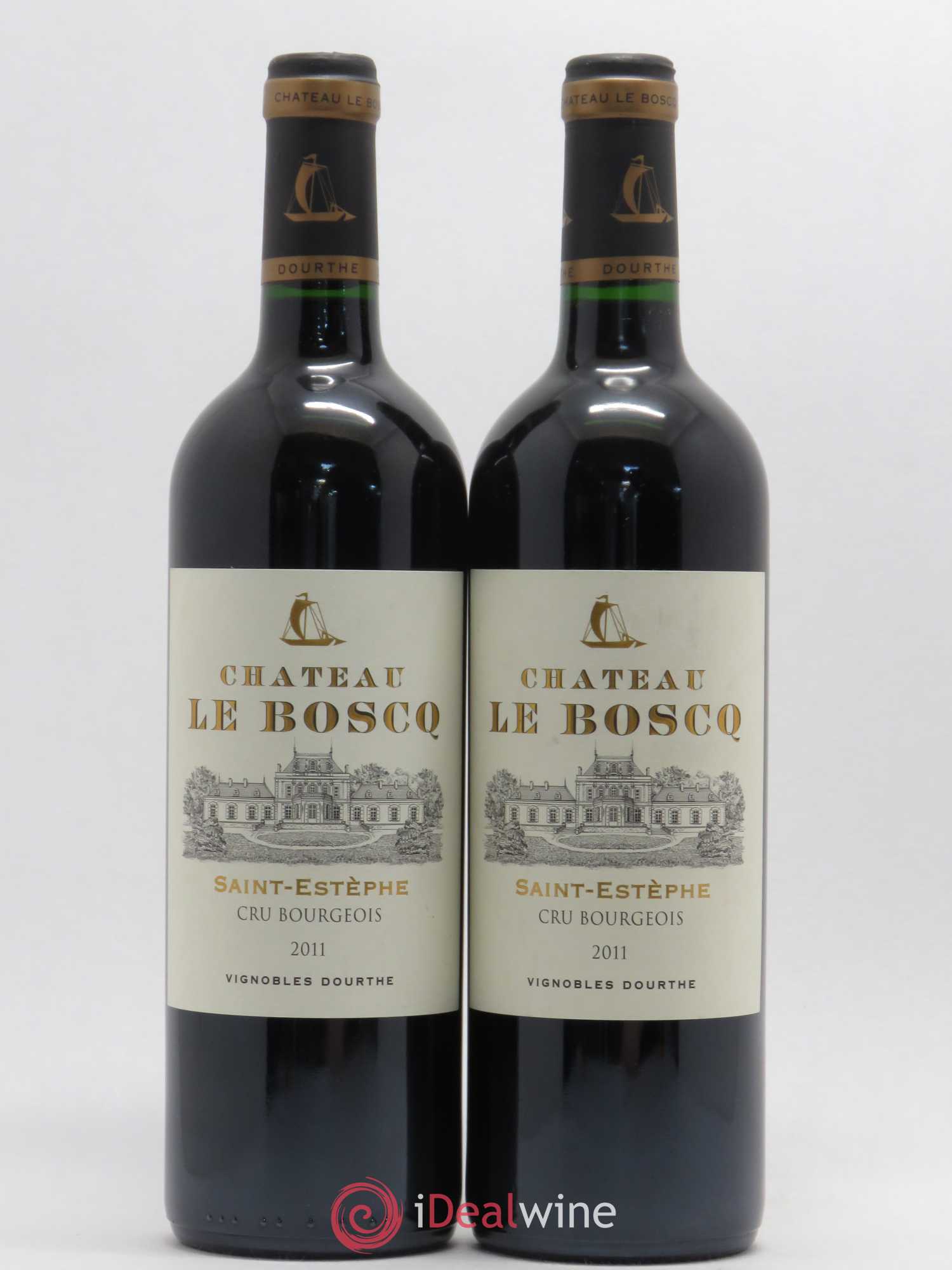 Château le Boscq Cru Bourgeois 2011 - Lot de 2 bouteilles - 0