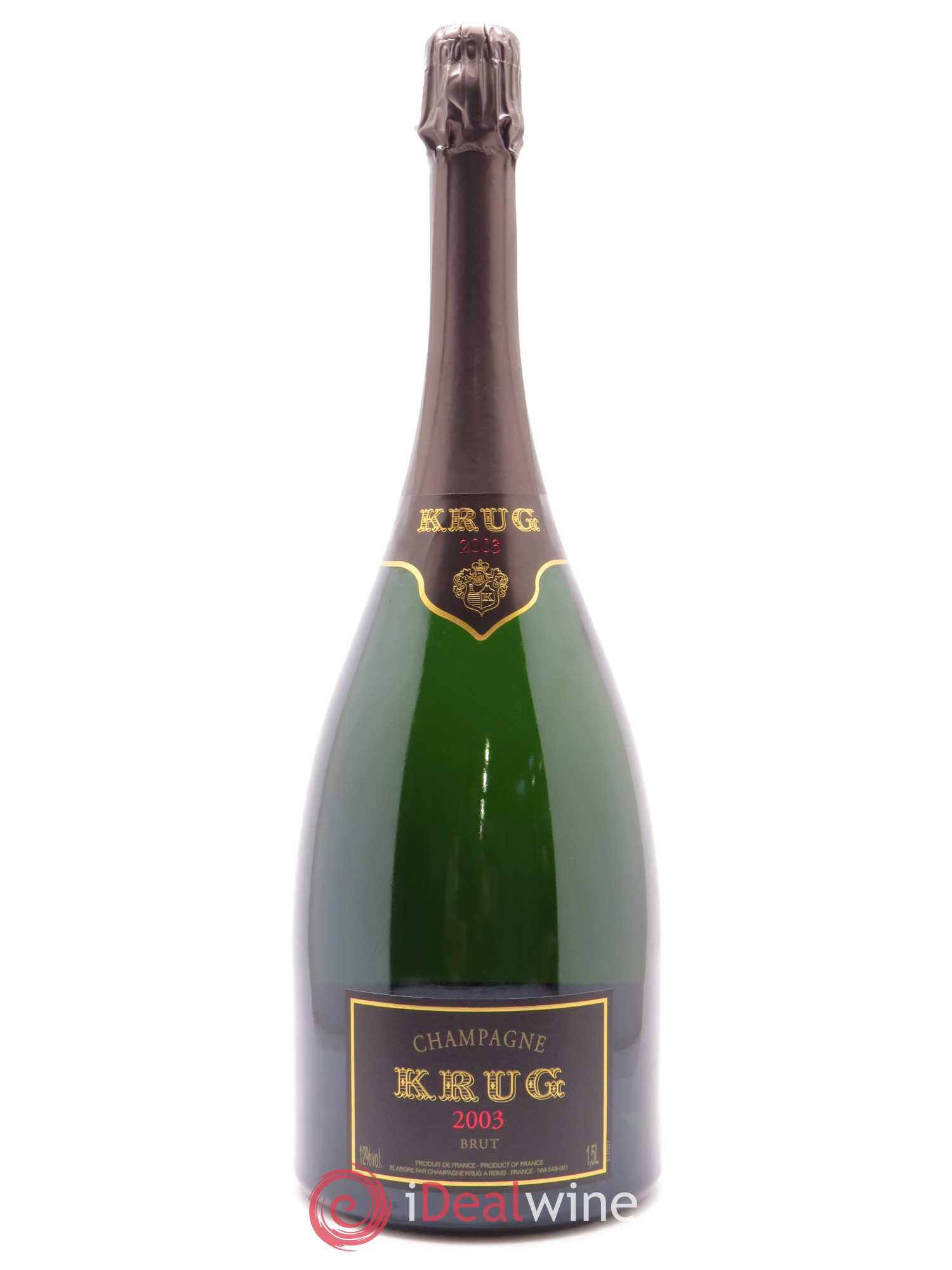 Vintage Krug 2003 - Lot de 1 magnum - 0