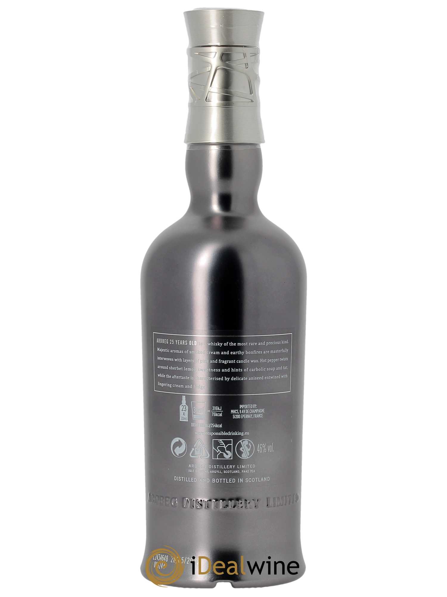 Ardbeg 25 years édition limitée  - Lotto di 1 bottiglia - 2