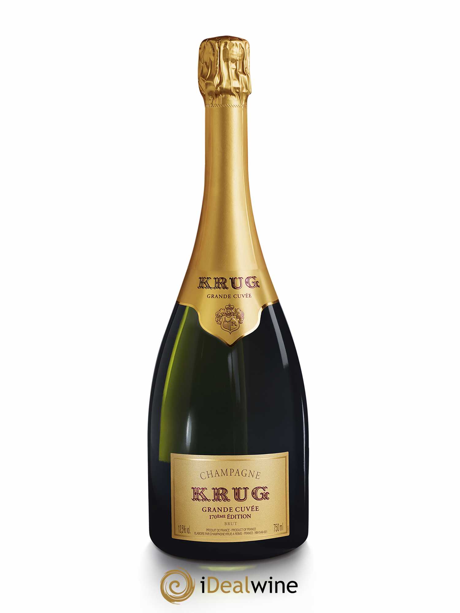 Grande Cuvée - 170ème édition Krug - Lot de 1 bouteille - 1