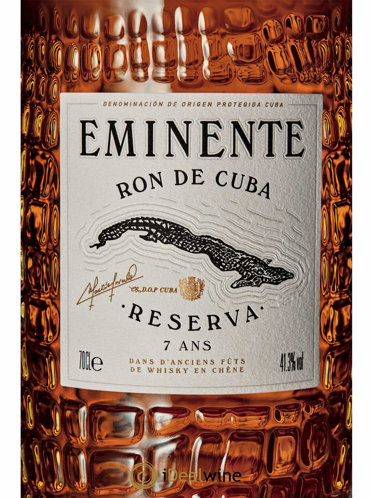 Rhum Eminente 7 years Of. Reserva Aged (70cl) - Lot de 1 bouteille - 1