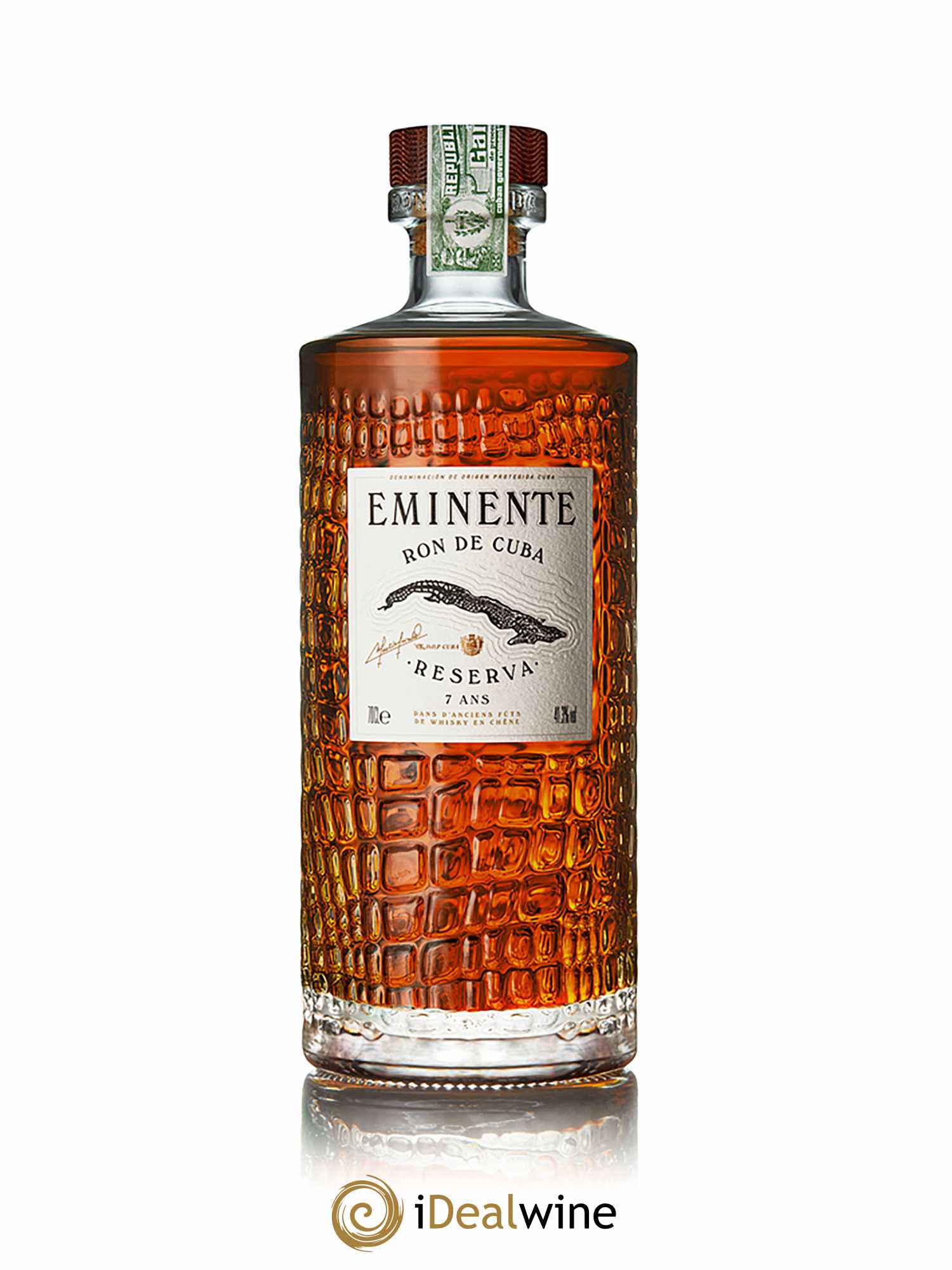 Rhum Eminente 7 years Of. Reserva Aged (70cl) - Lot de 1 bouteille - 0